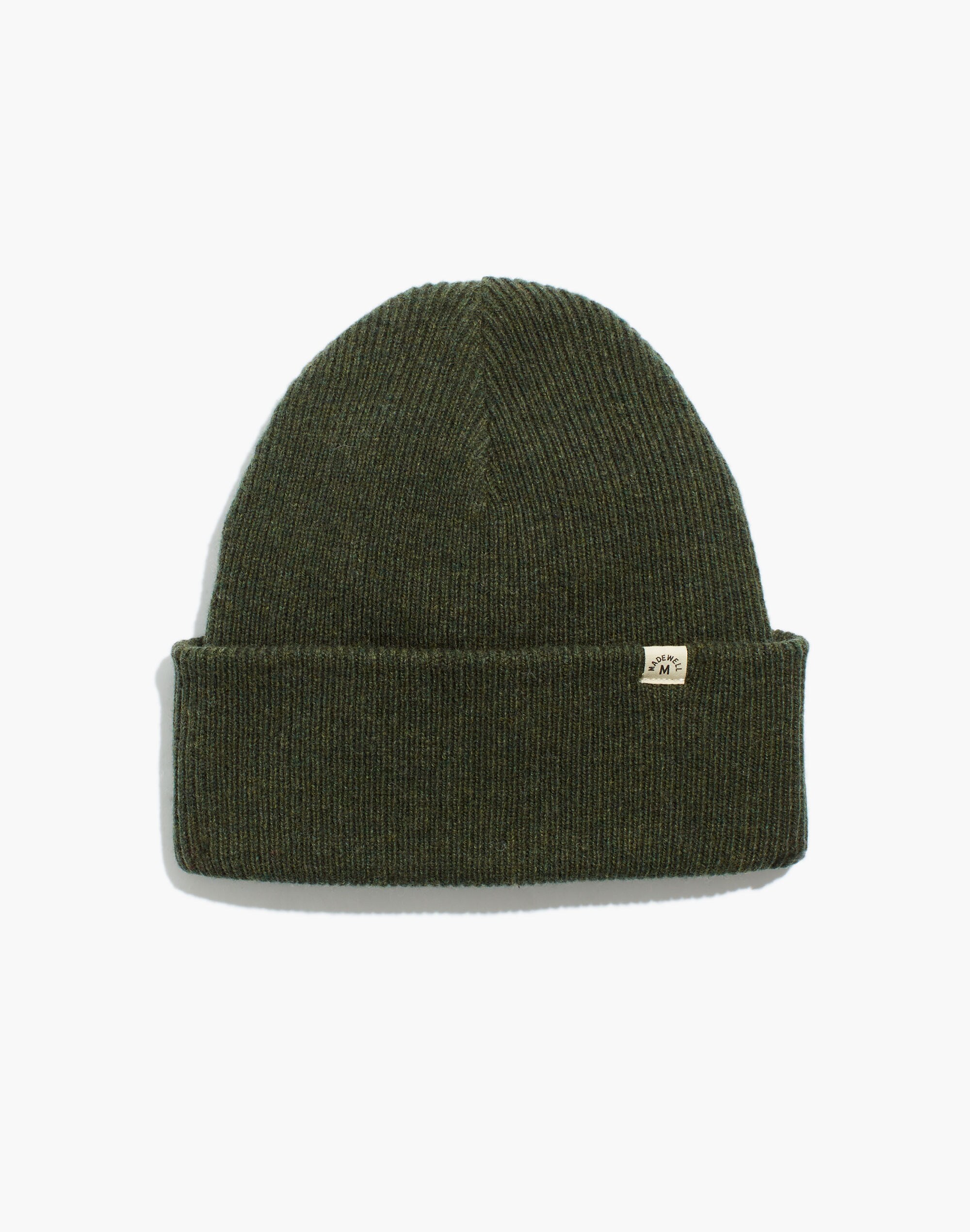Merino Wool Cuffed Beanie