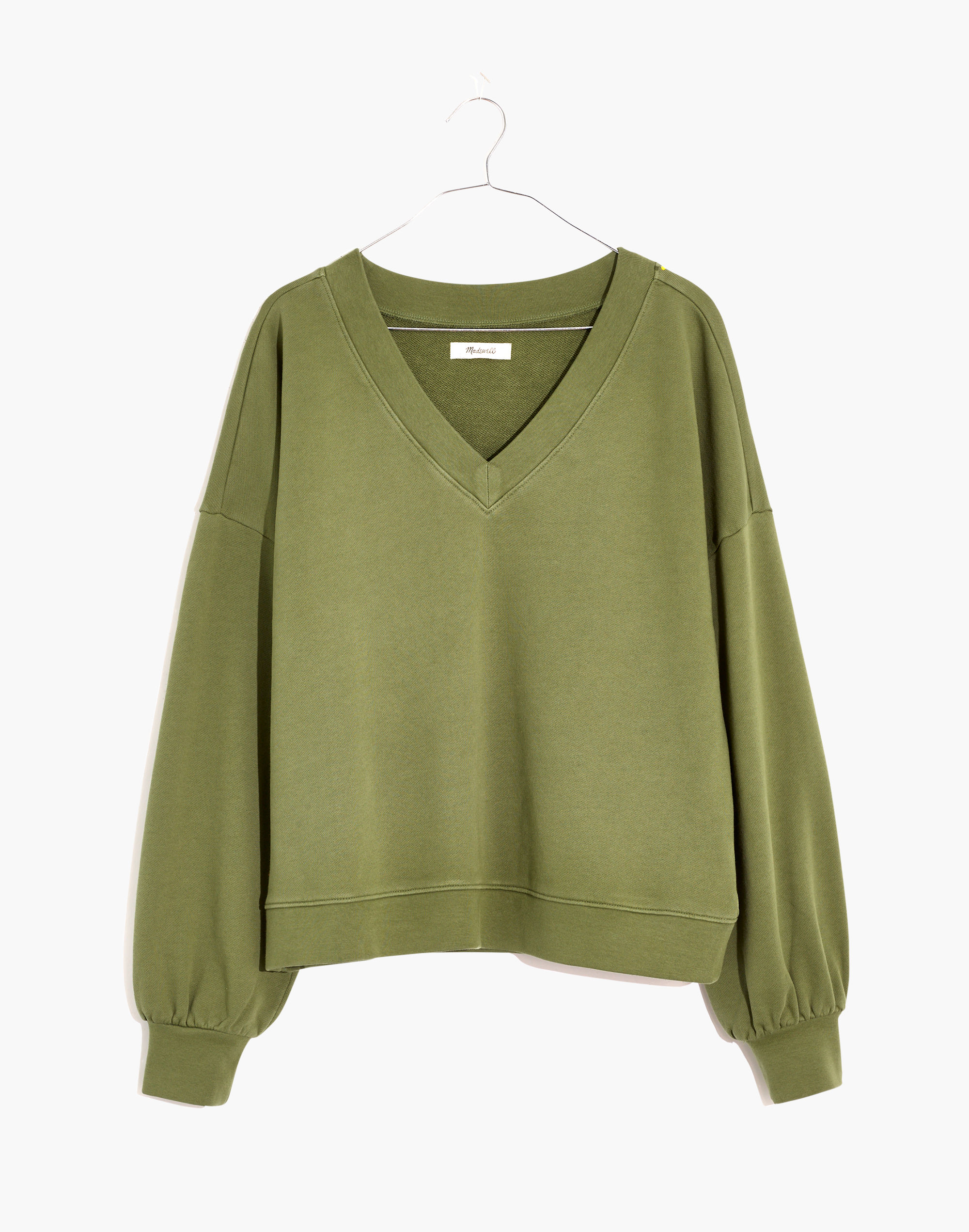 (Re)sourced Cotton V-Neck Sweatshirt