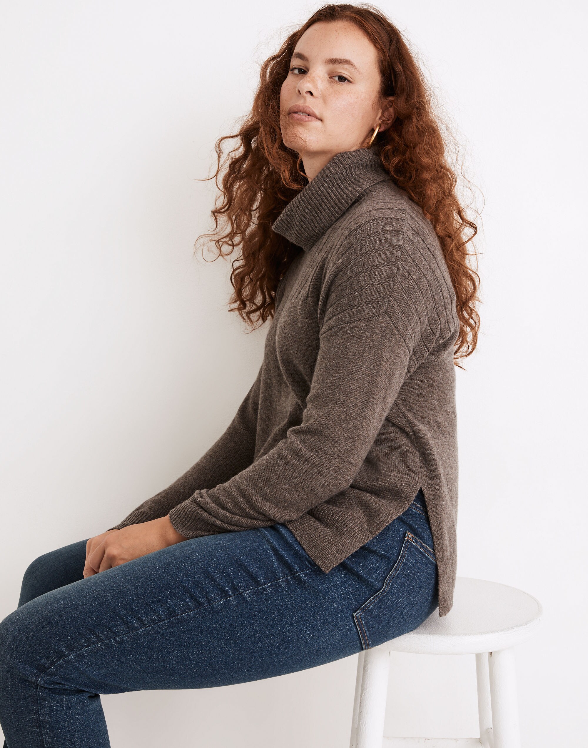 Hickory Turtleneck Sweater