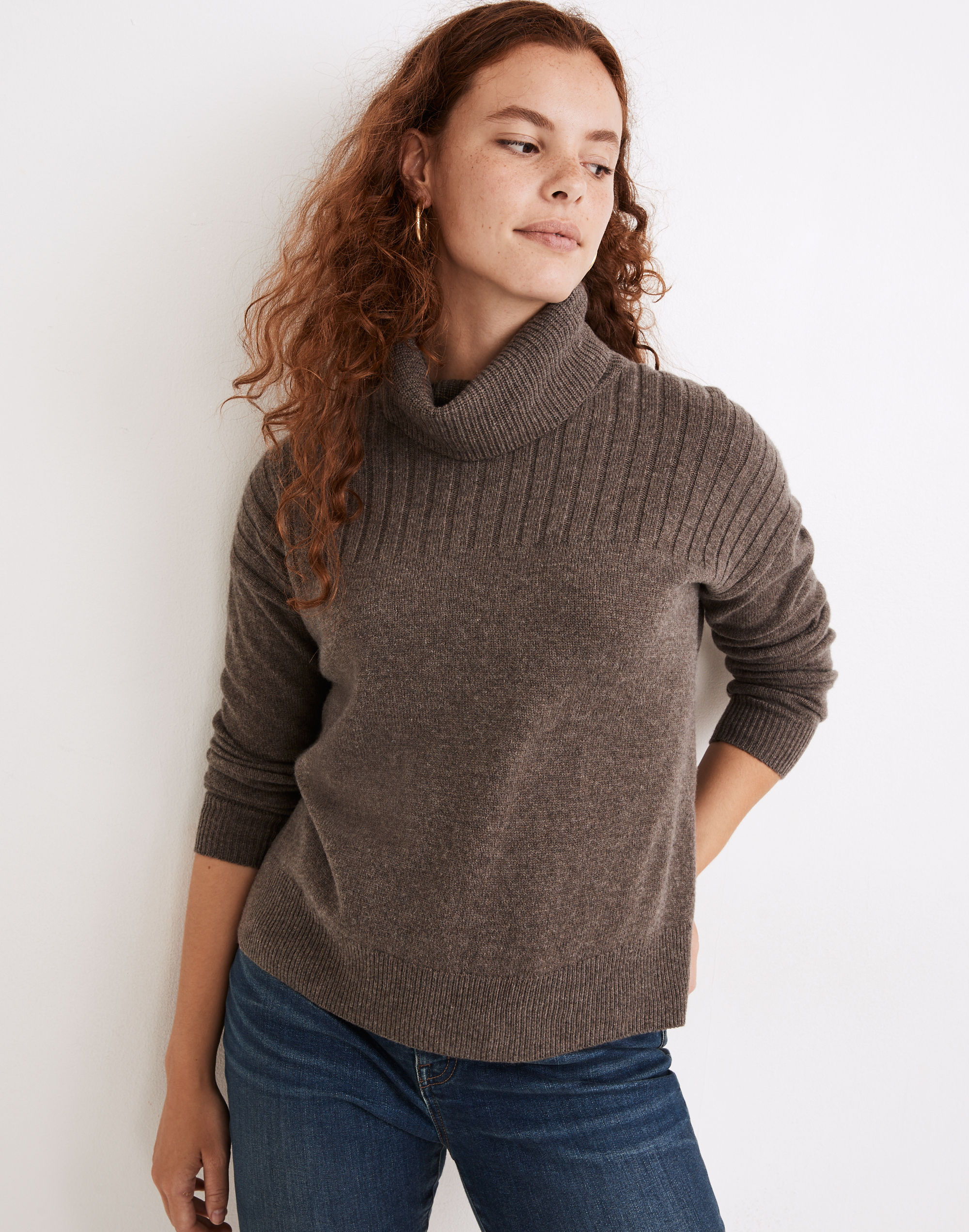 Hickory Turtleneck Sweater