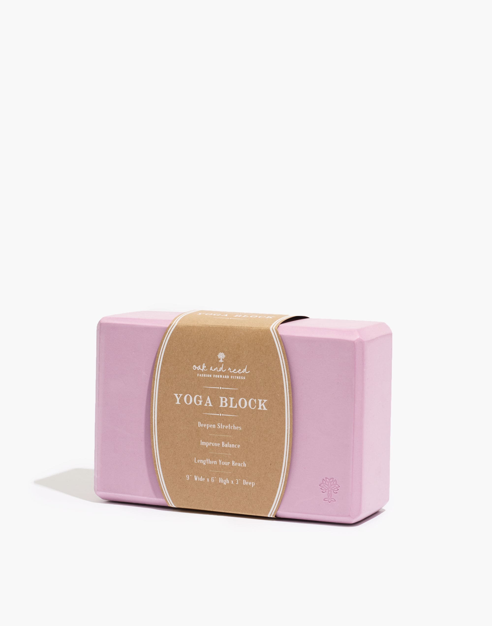 Oak and Reed Yoga Block