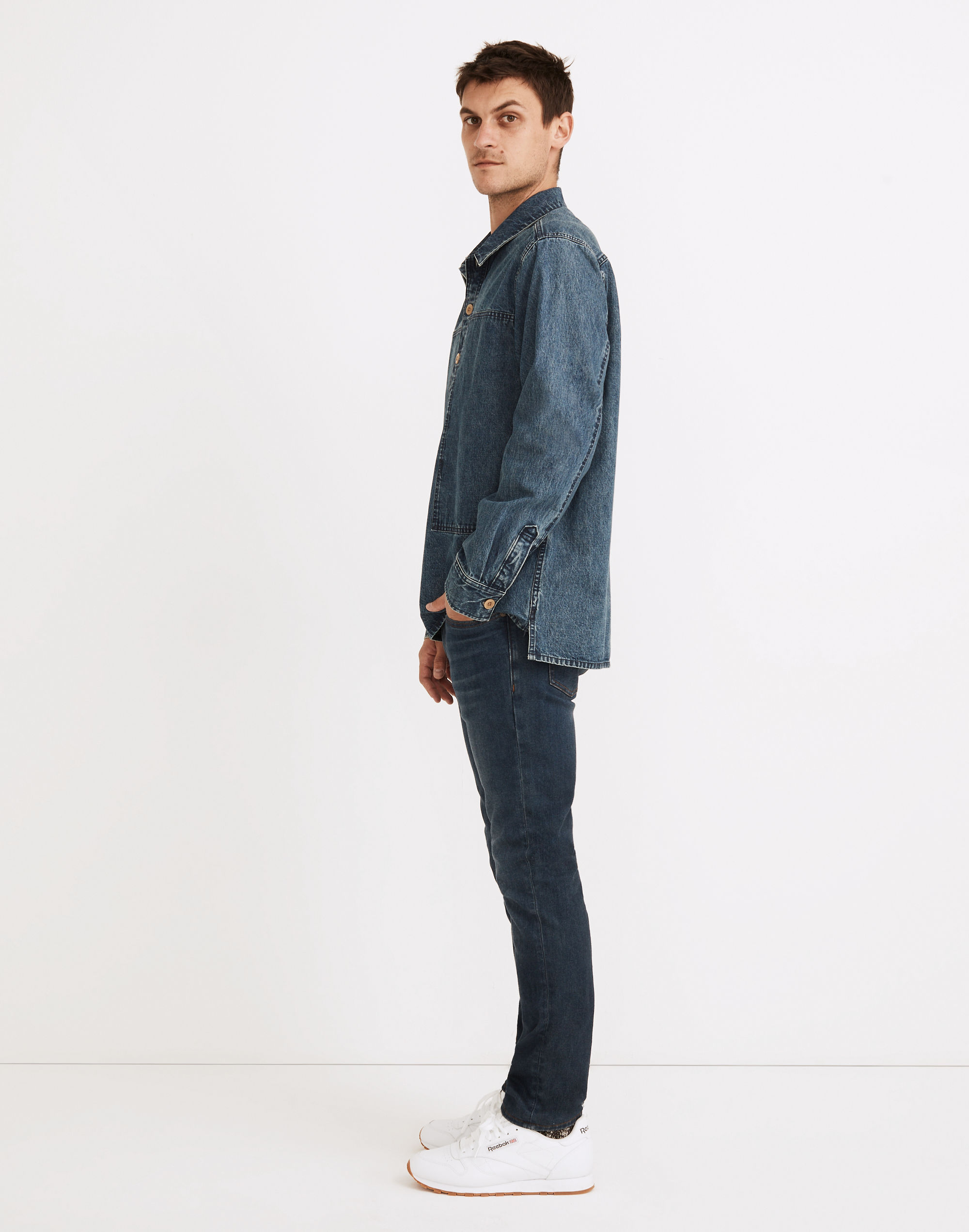 Slim Jeans in Kenney Wash: Instacozy Denim Edition