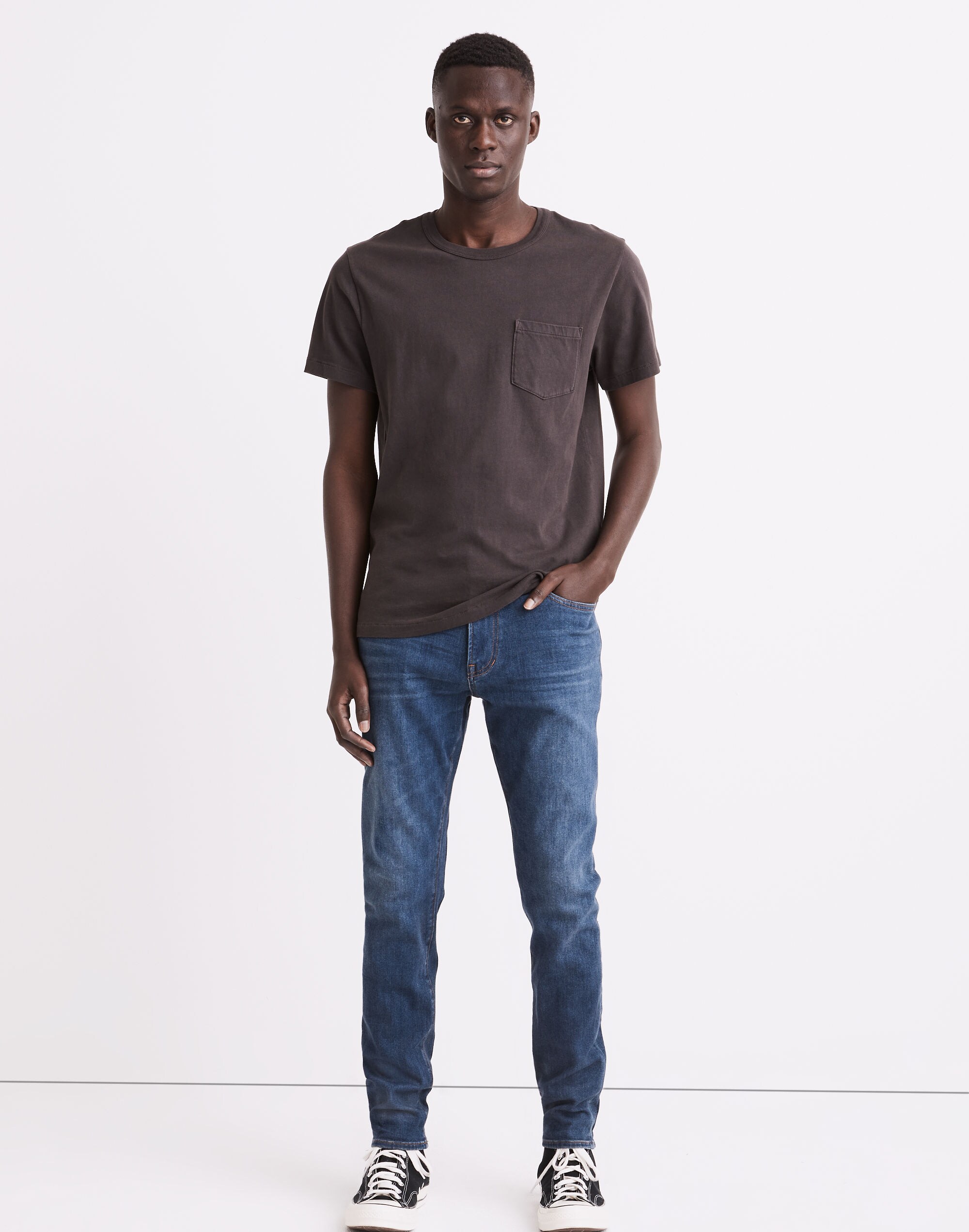 Slim Jeans in Kenney Wash: Instacozy Denim Edition