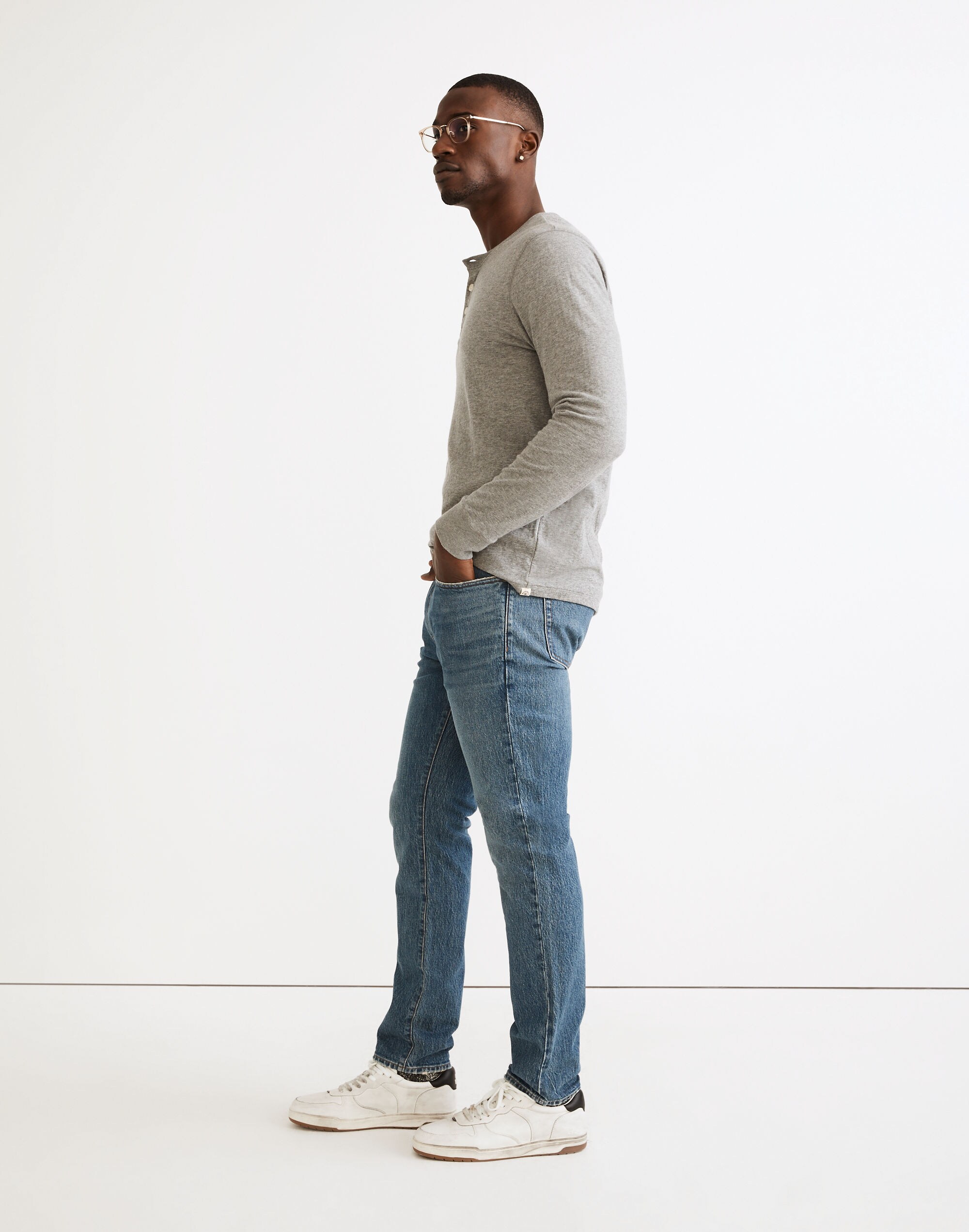 Athletic Slim Jeans in Maxdale Wash