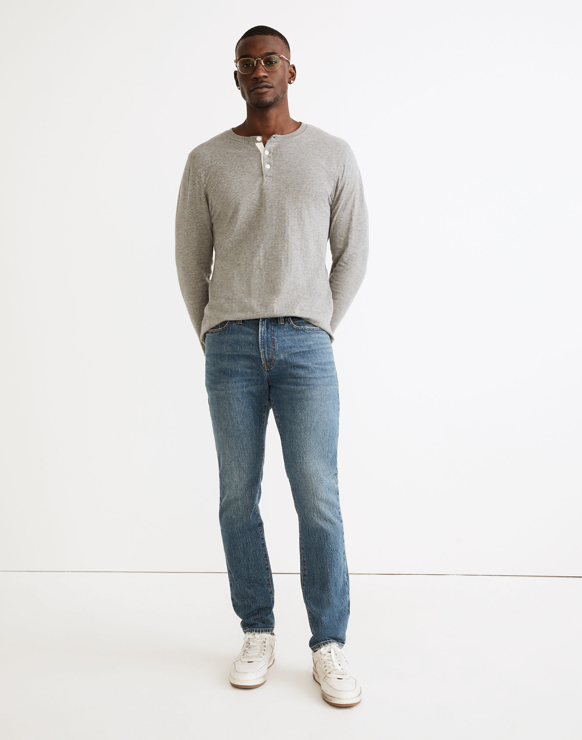 Athletic Slim Jeans in Maxdale Wash