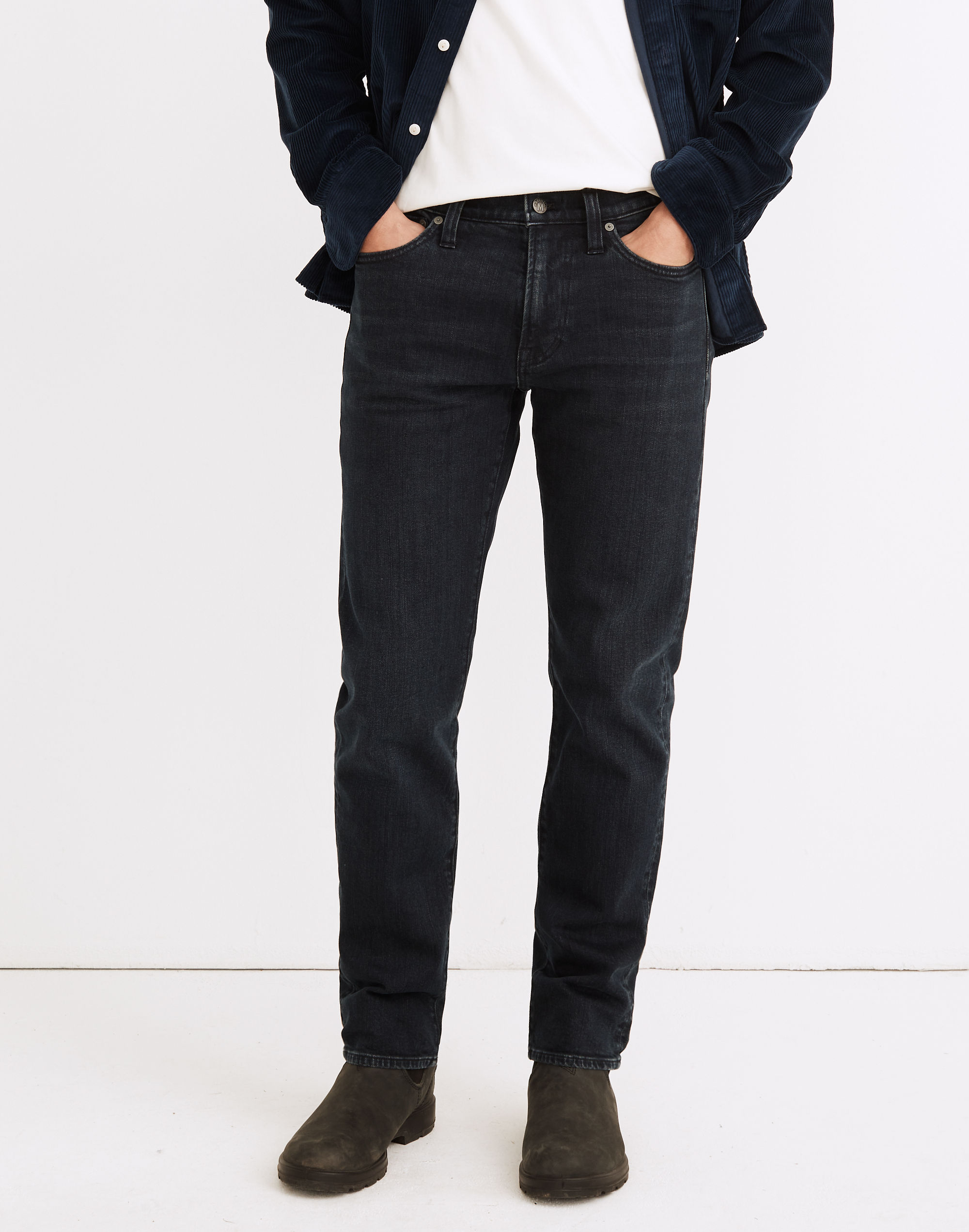 Straight Jeans in Waites Wash