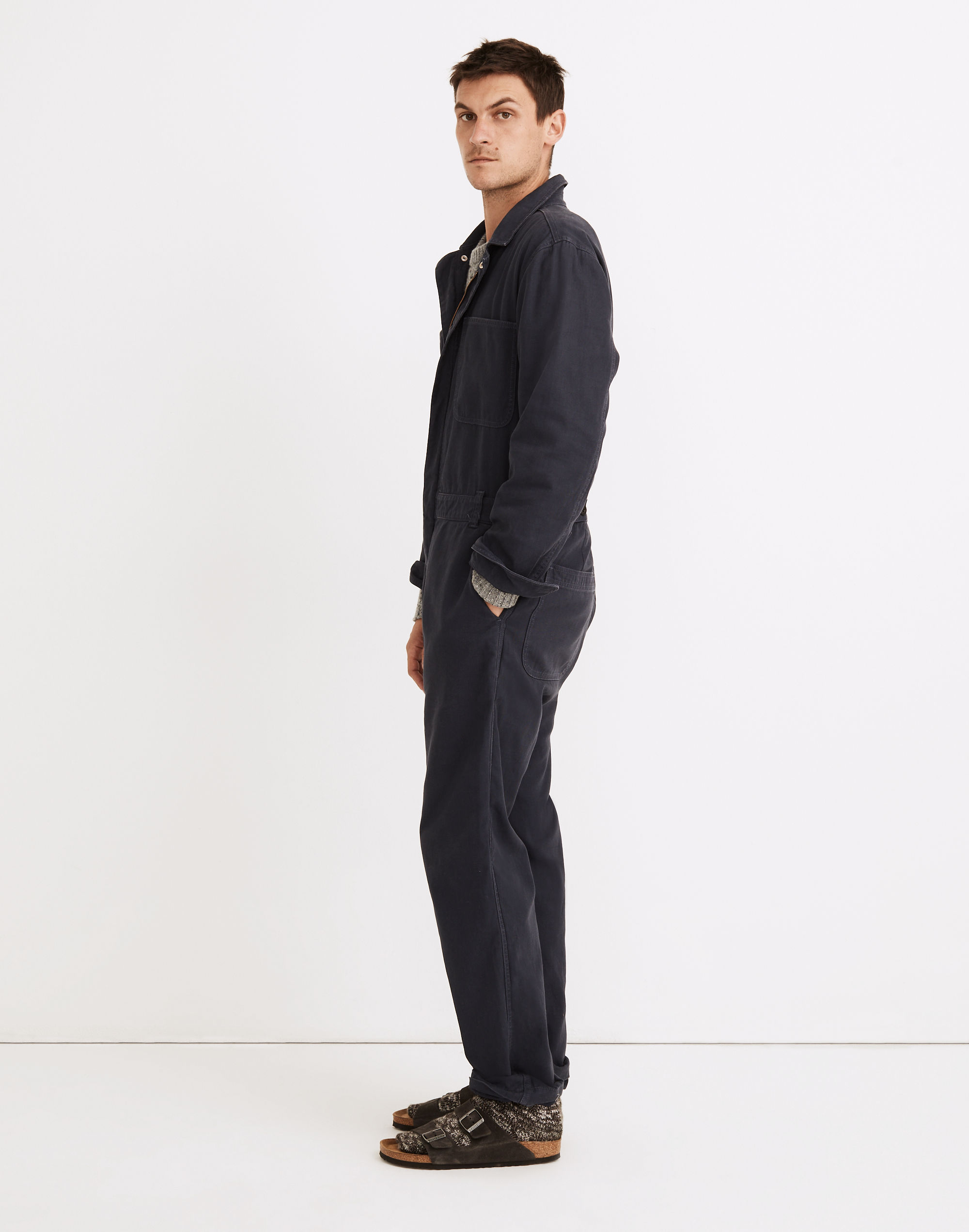 Garment-Dyed Canvas Coveralls