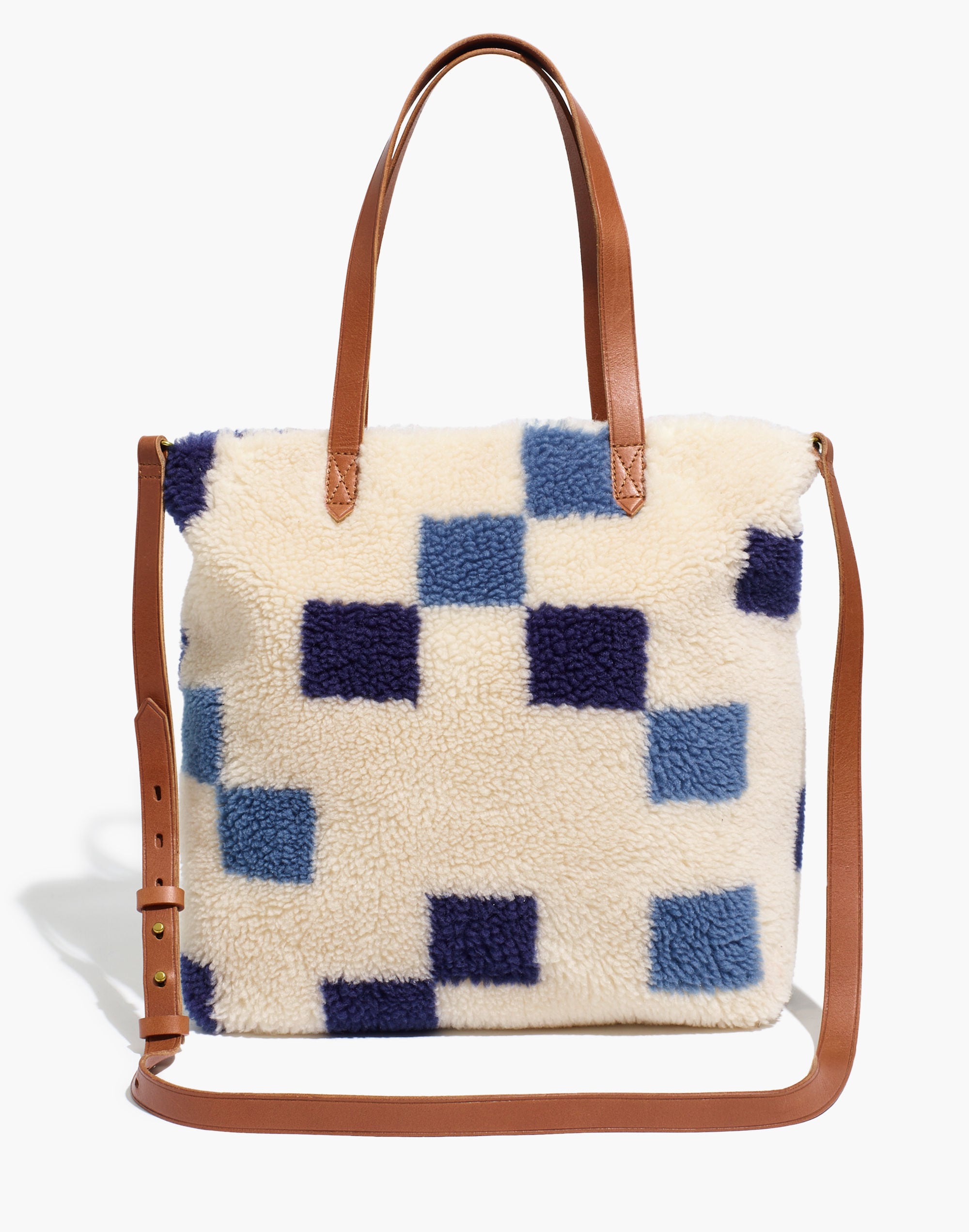 The Medium Transport Tote: (Re)sourced Sherpa Edition