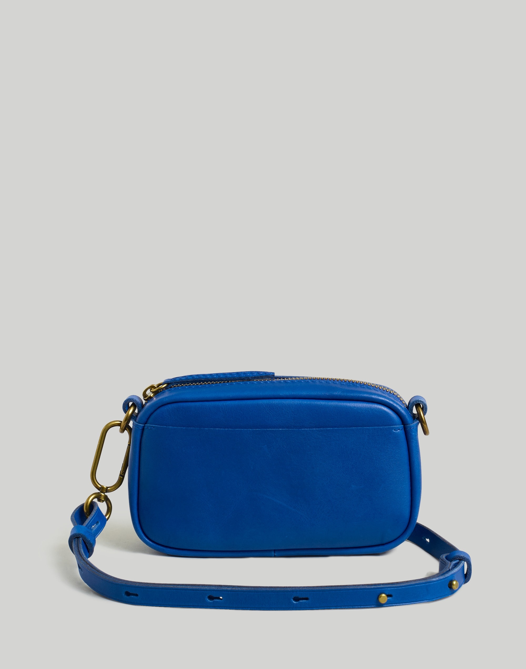 The Leather Carabiner Mini Crossbody Bag