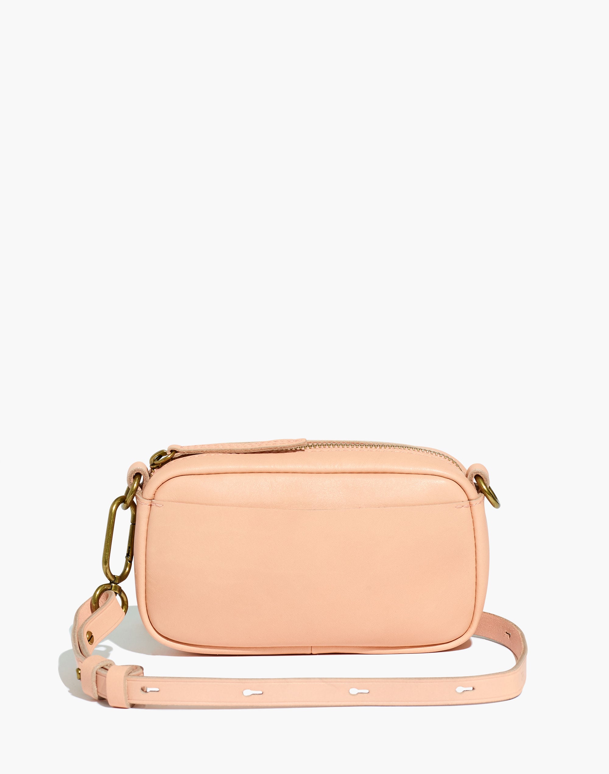 The Leather Carabiner Mini Crossbody Bag