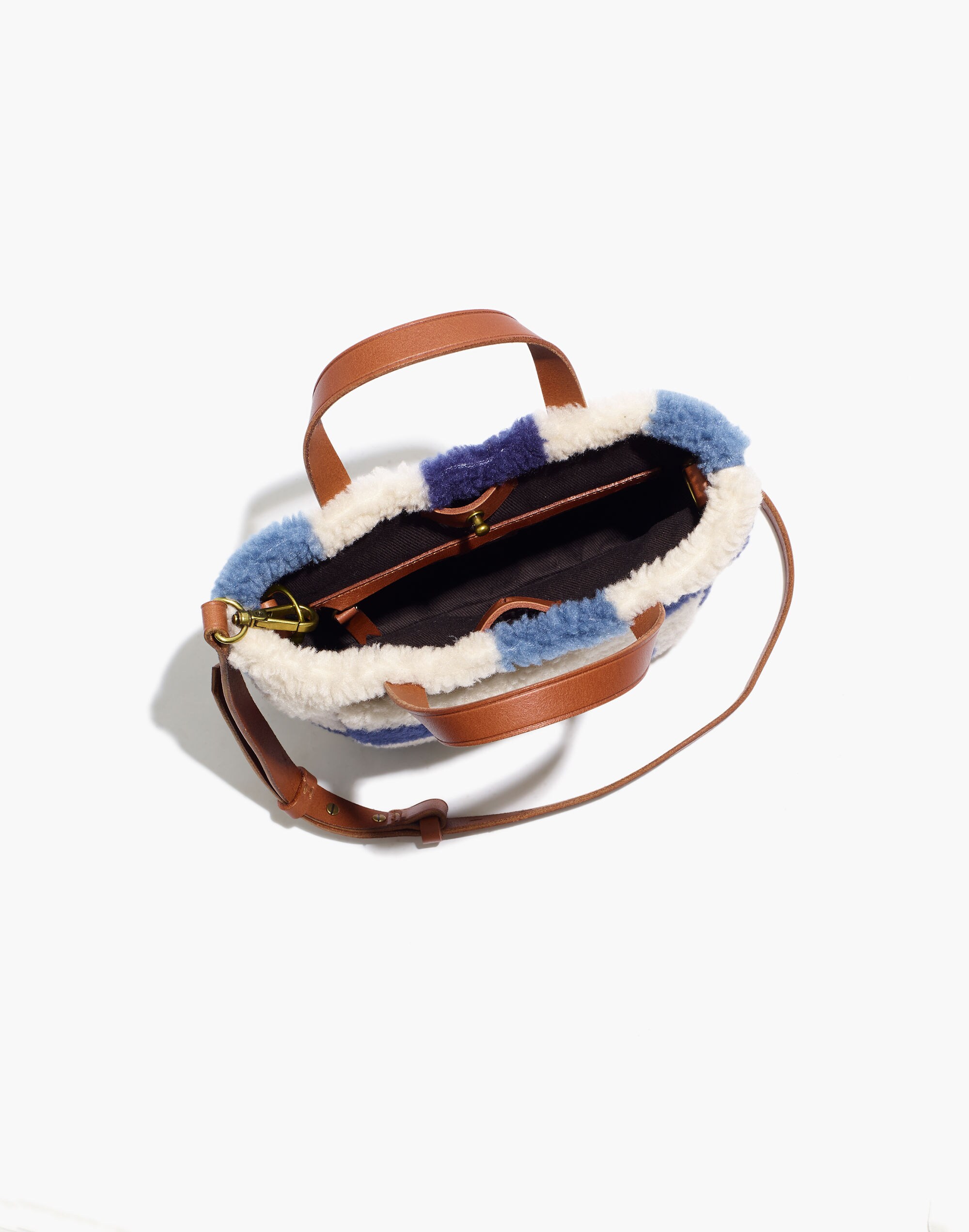 The Small Transport Crossbody: (Re)sourced Sherpa Edition