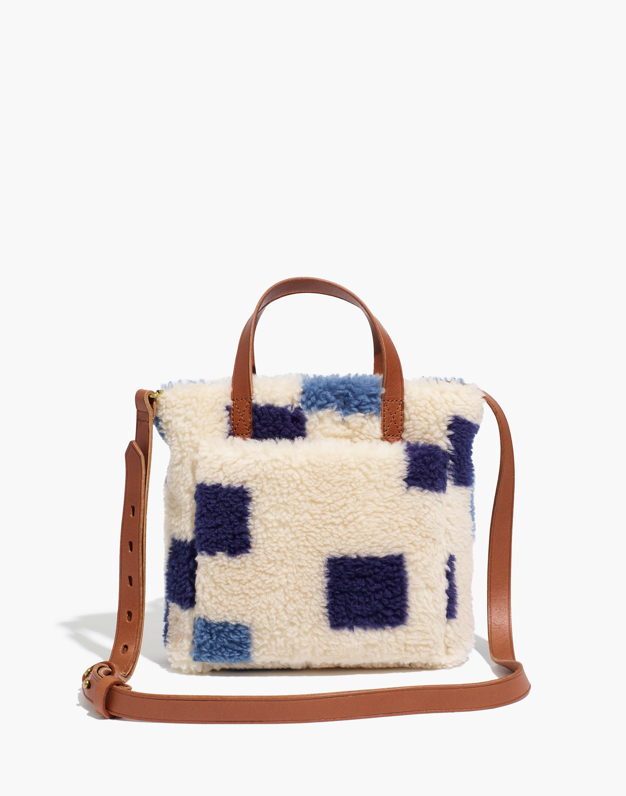 The Small Transport Crossbody: (Re)sourced Sherpa Edition