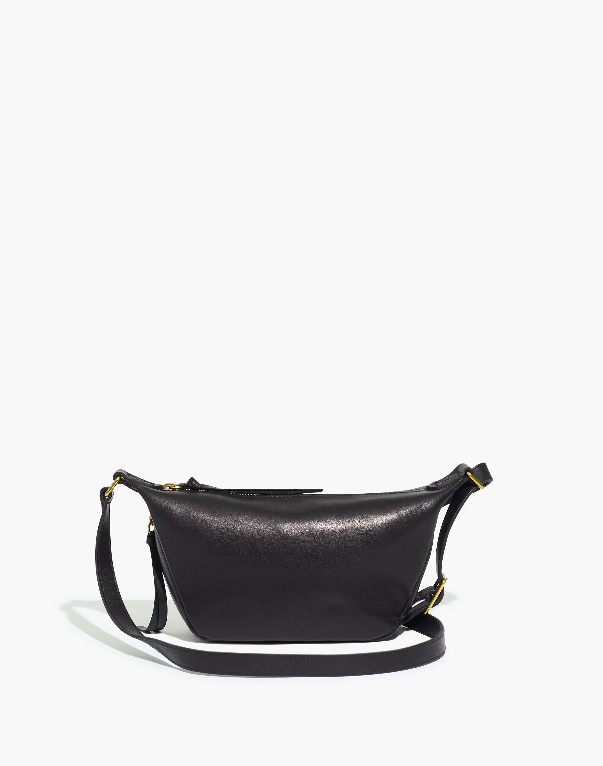 the leather mini sling bag