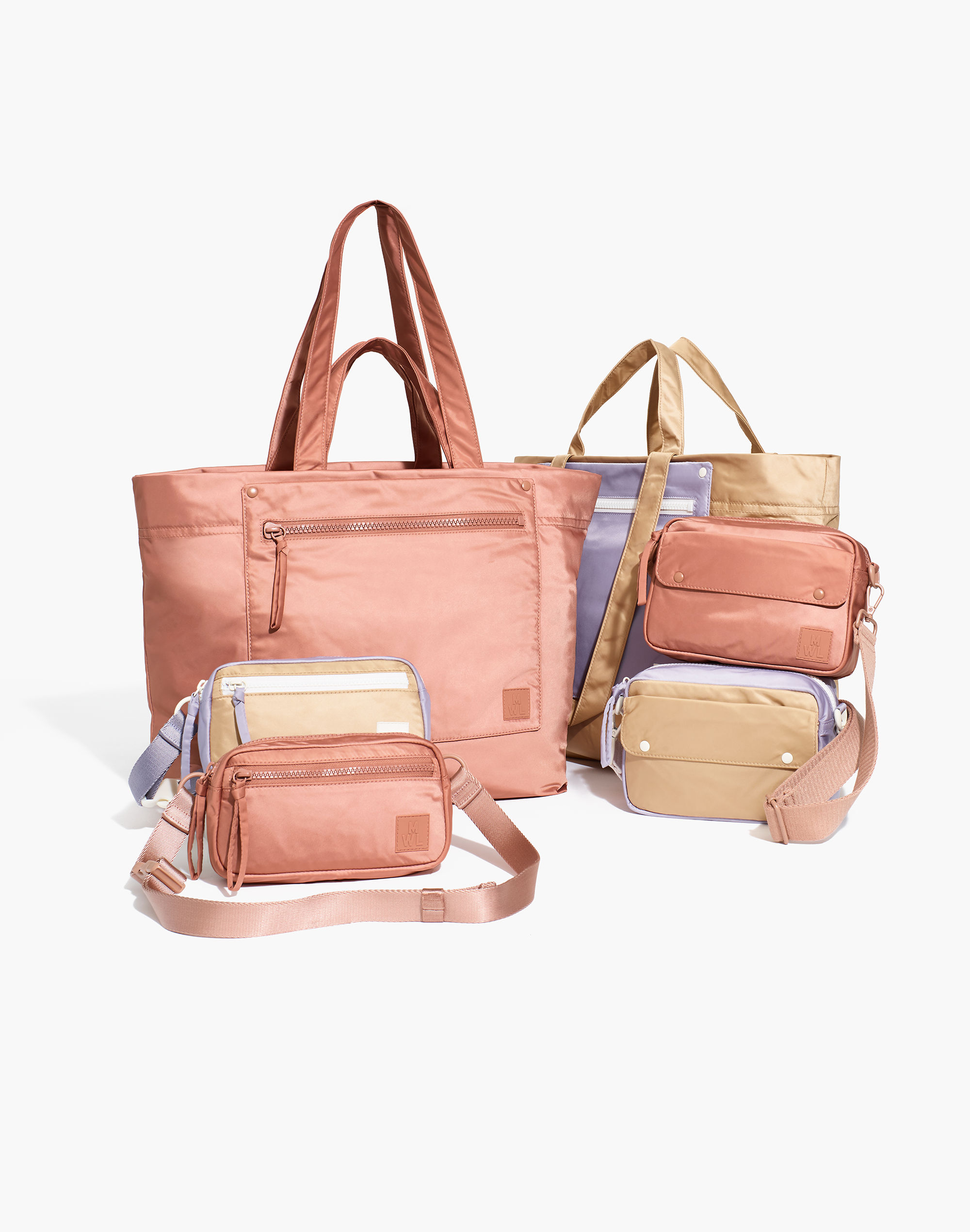 The (Re)sourced Tote Bag in Colorblock