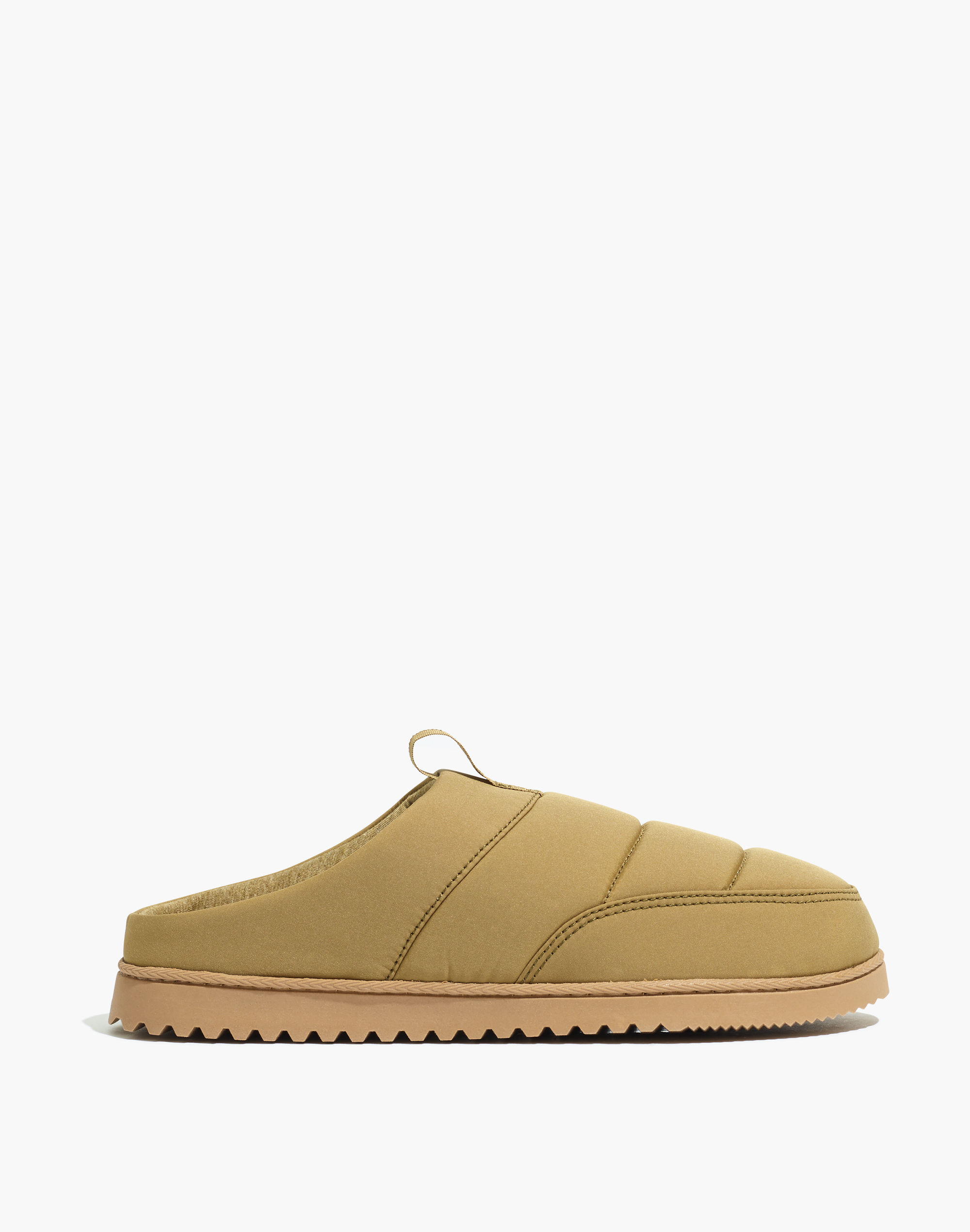 Quilted Nylon Slippers