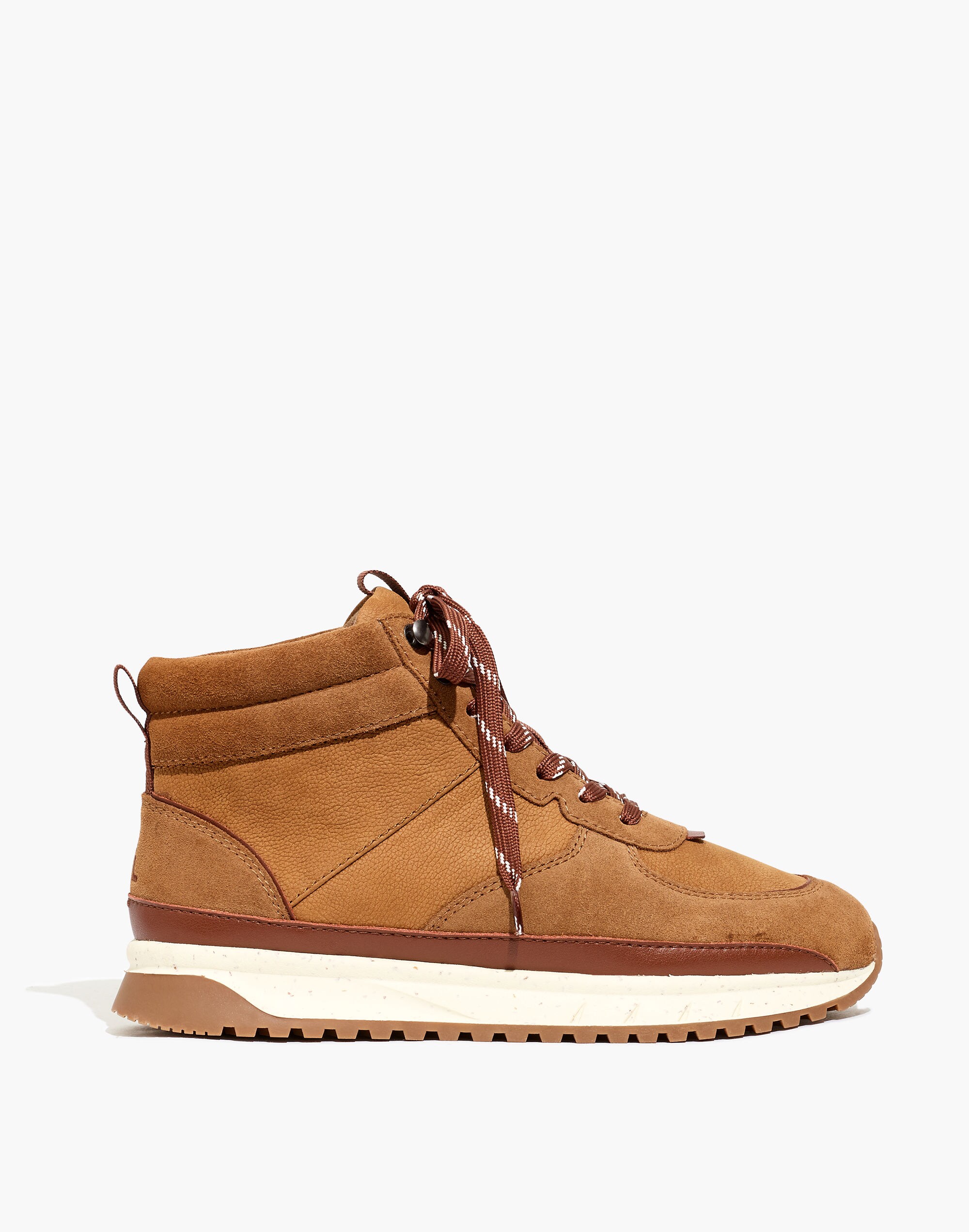 The Sneaker Boot in Nubuck and Suede