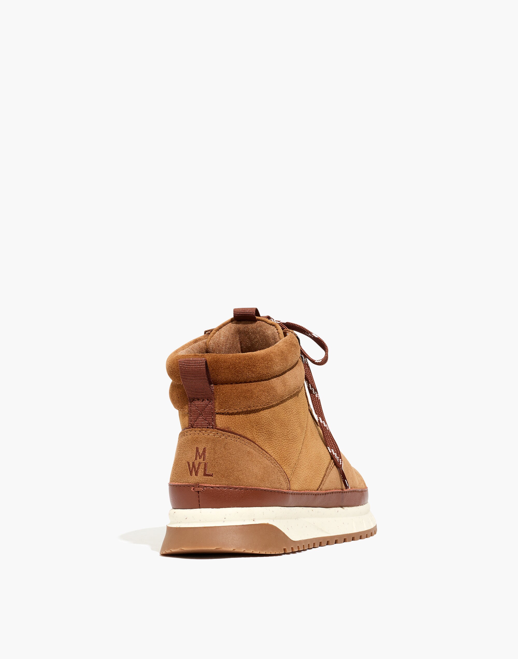 The Sneaker Boot in Nubuck and Suede