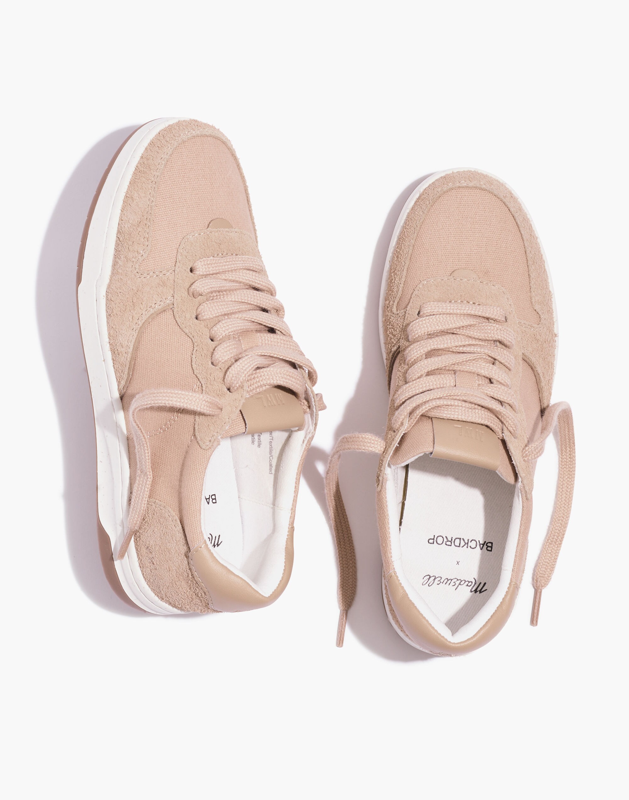Madewell x Backdrop Court Sneakers in Studio Hours