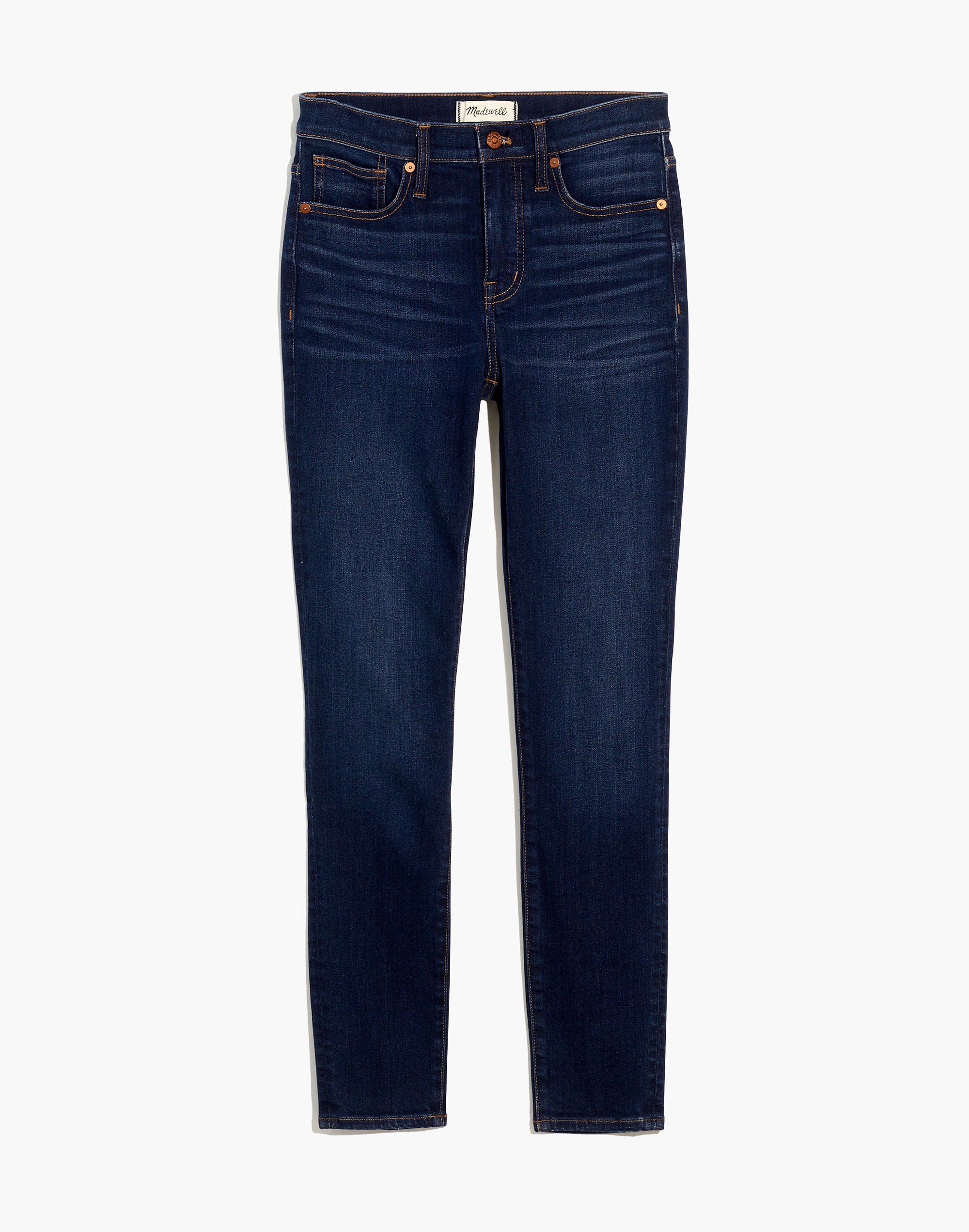 9" Mid-Rise Skinny Jeans in Blayton Wash: TENCEL&trade; Denim Edition