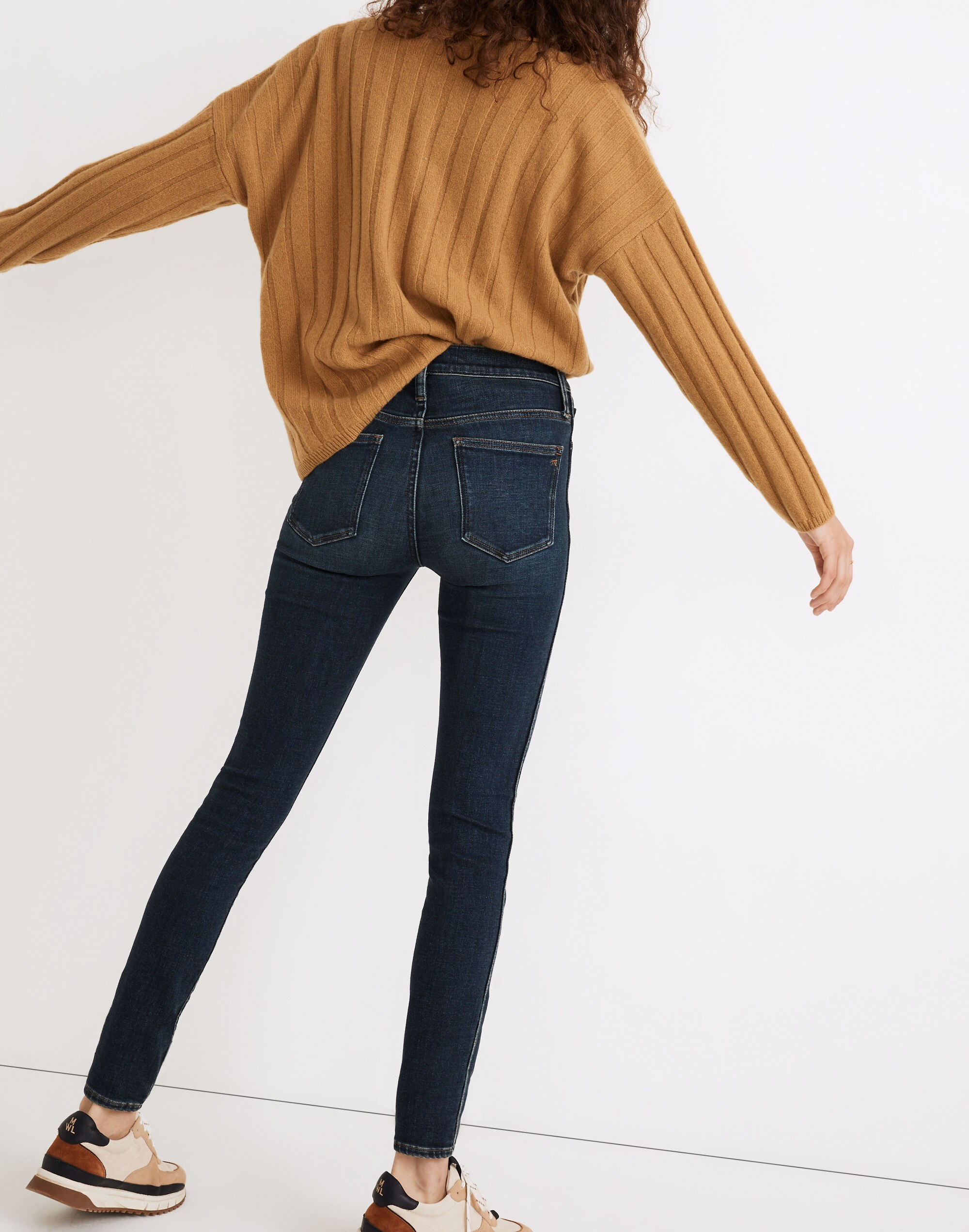 Petite 10" High-Rise Skinny Jeans in Marengo Wash: Instacozy Edition