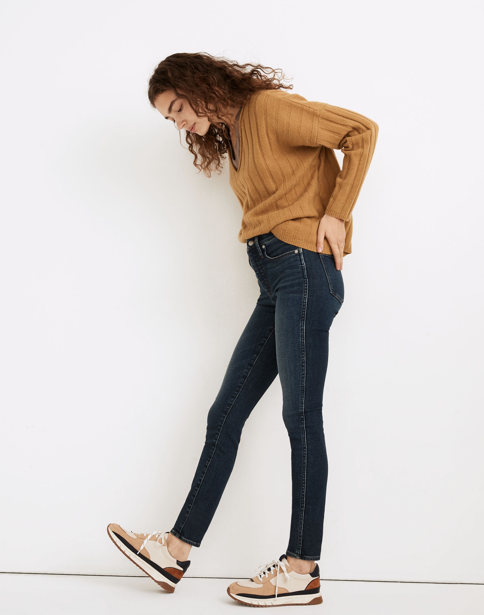10" High-Rise Skinny Jeans in Marengo Wash: Instacozy Edition
