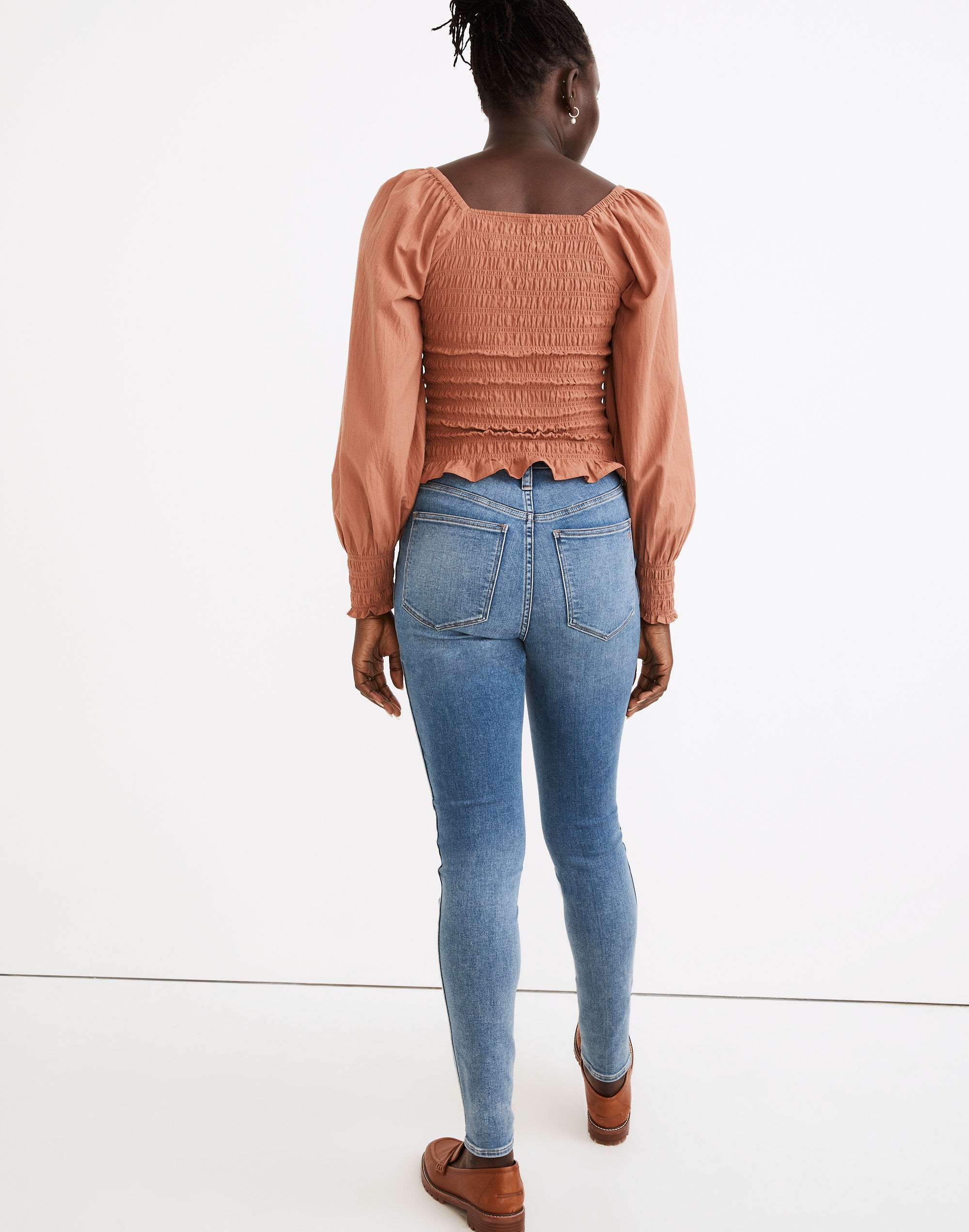 Petite Curvy Roadtripper Authentic Skinny Jeans in Vinton Wash