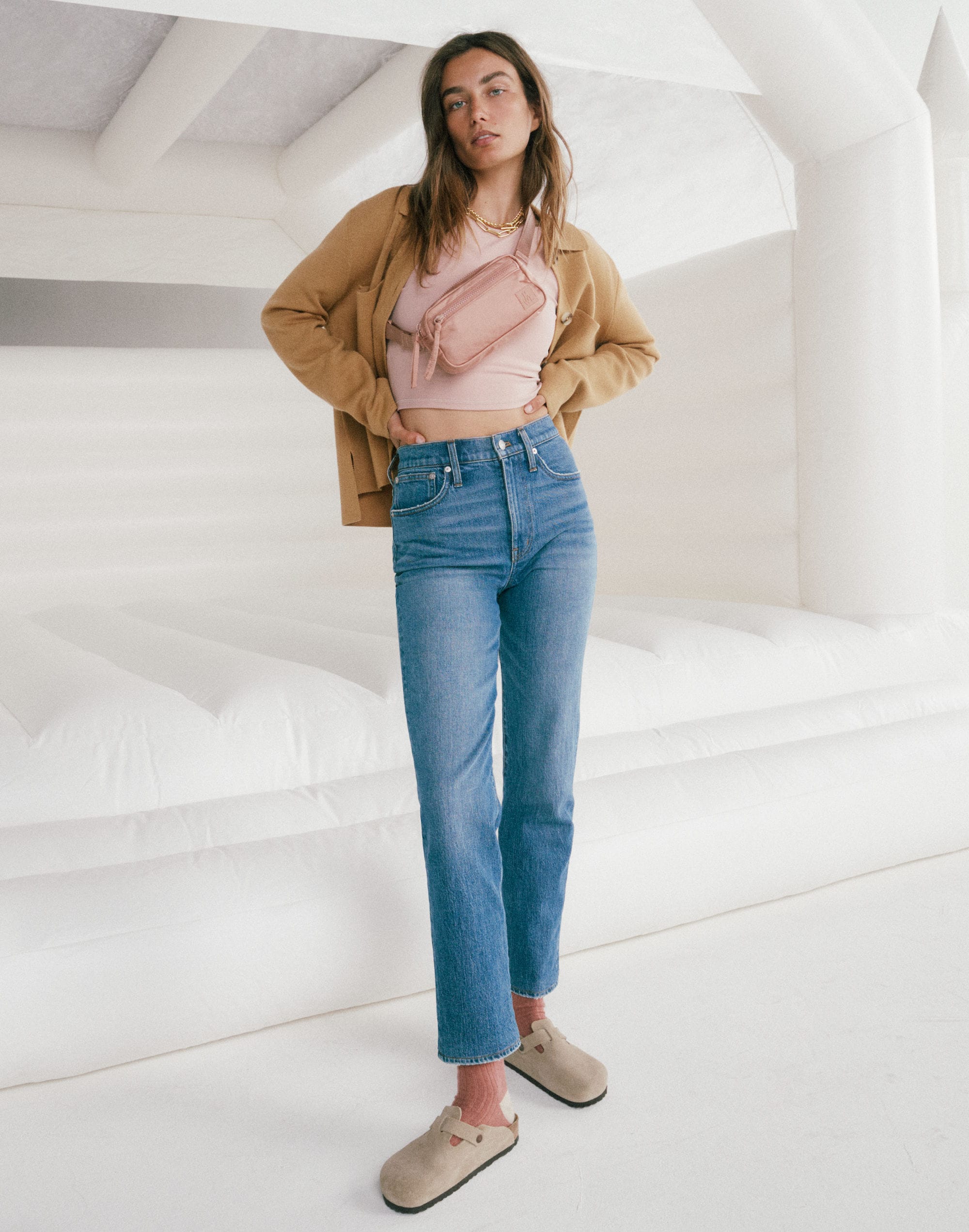 The Petite Perfect Vintage Jean in Belbury Wash: TENCEL&trade; Denim Edition