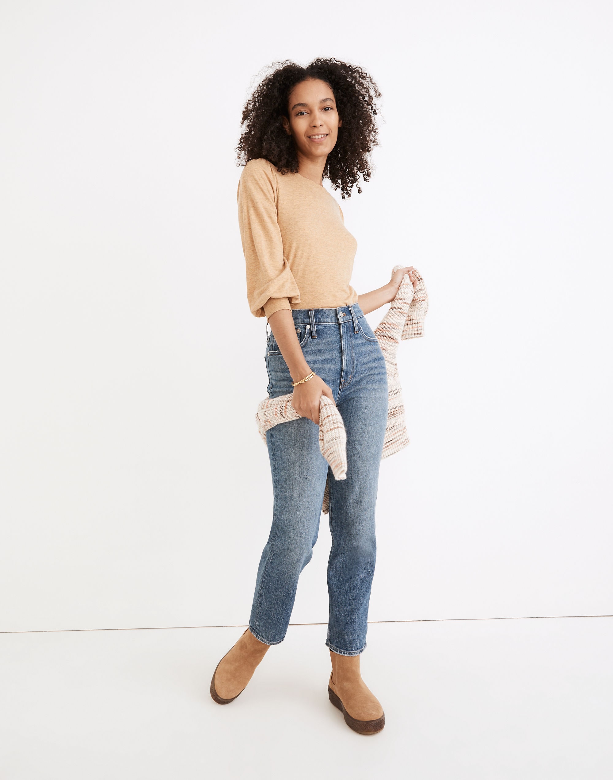 The Petite Perfect Vintage Jean in Belbury Wash: TENCEL&trade; Denim Edition