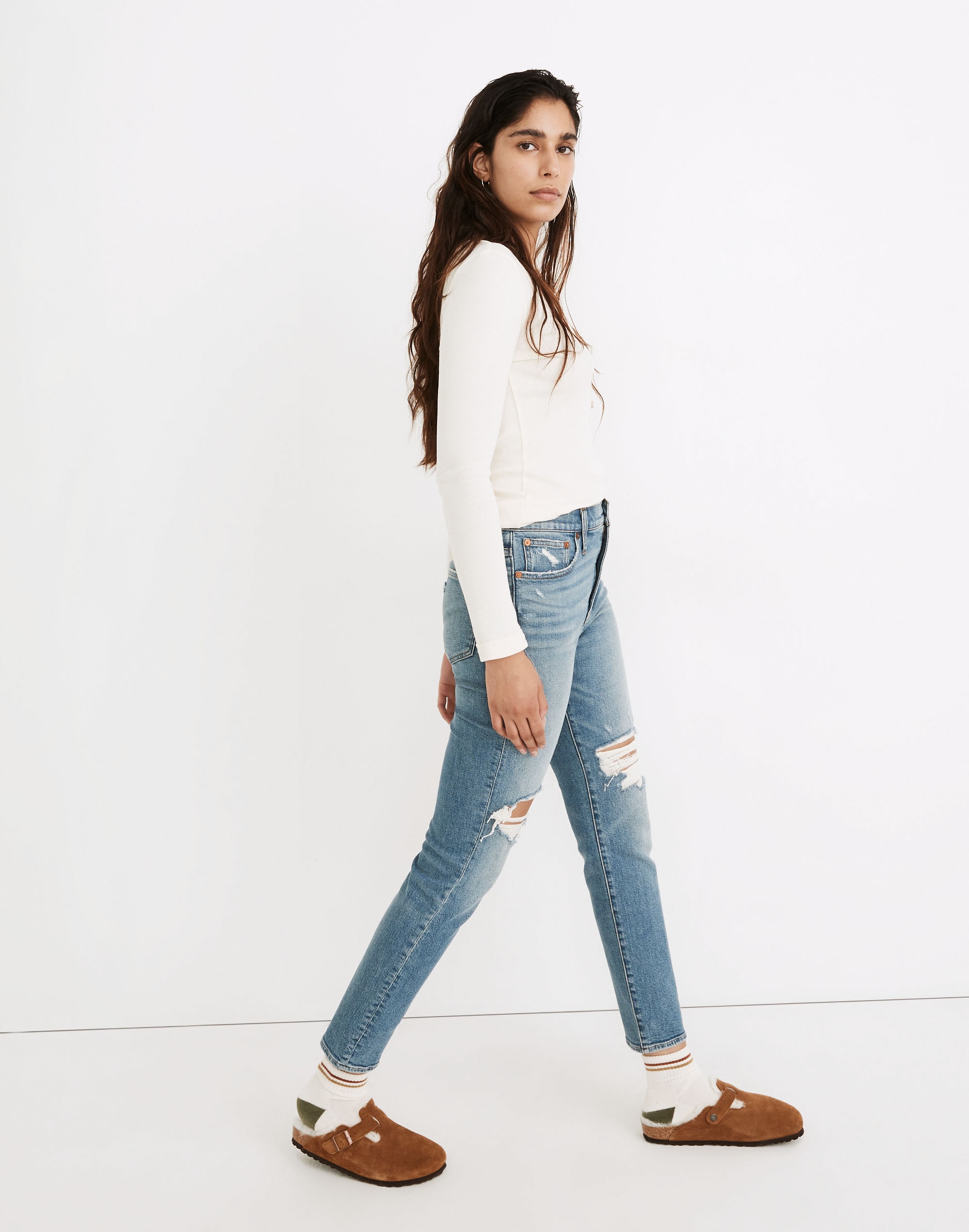 The Petite Perfect Vintage Jean in Denman Wash