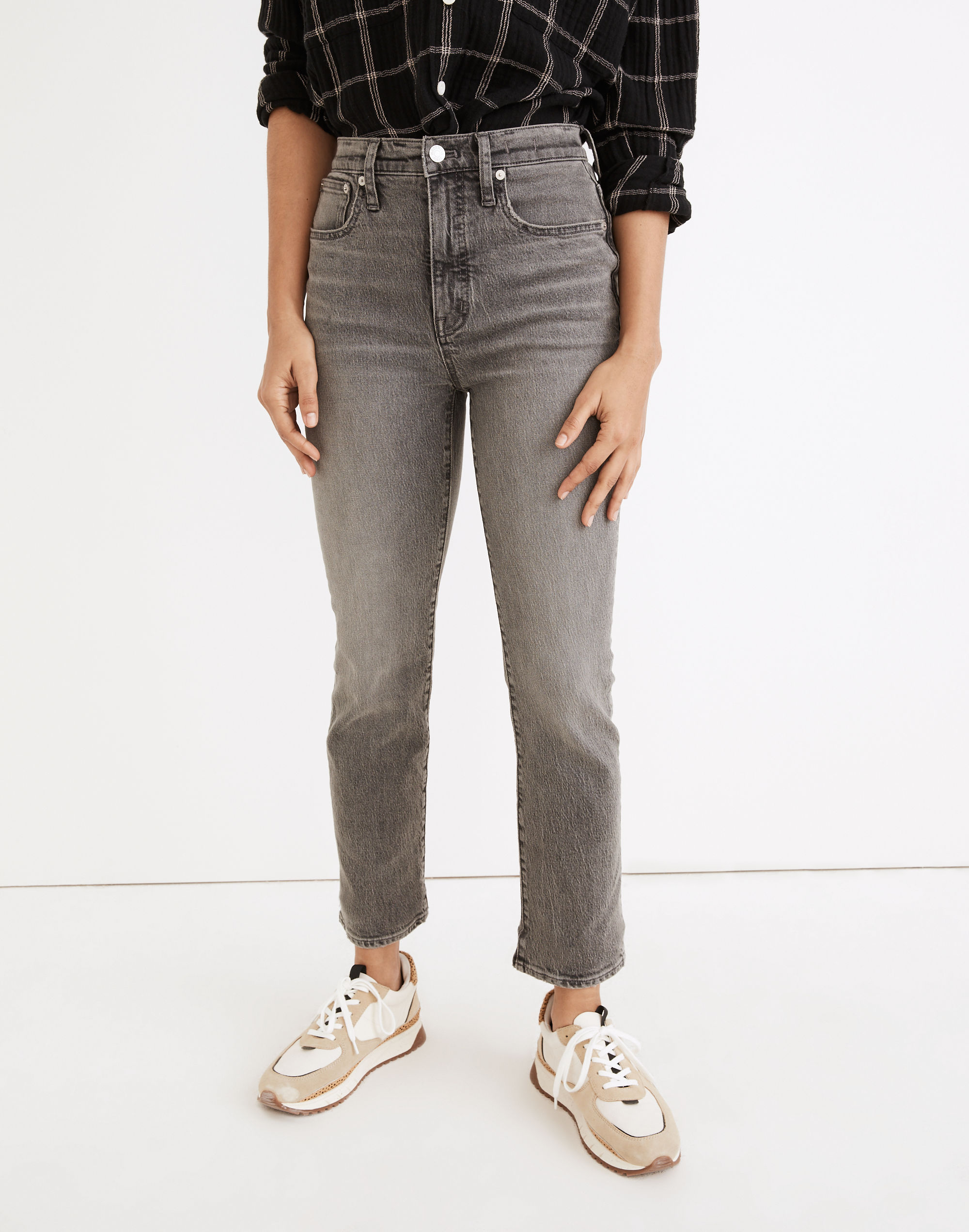 Slim Demi-Boot Jeans in Brookford Wash