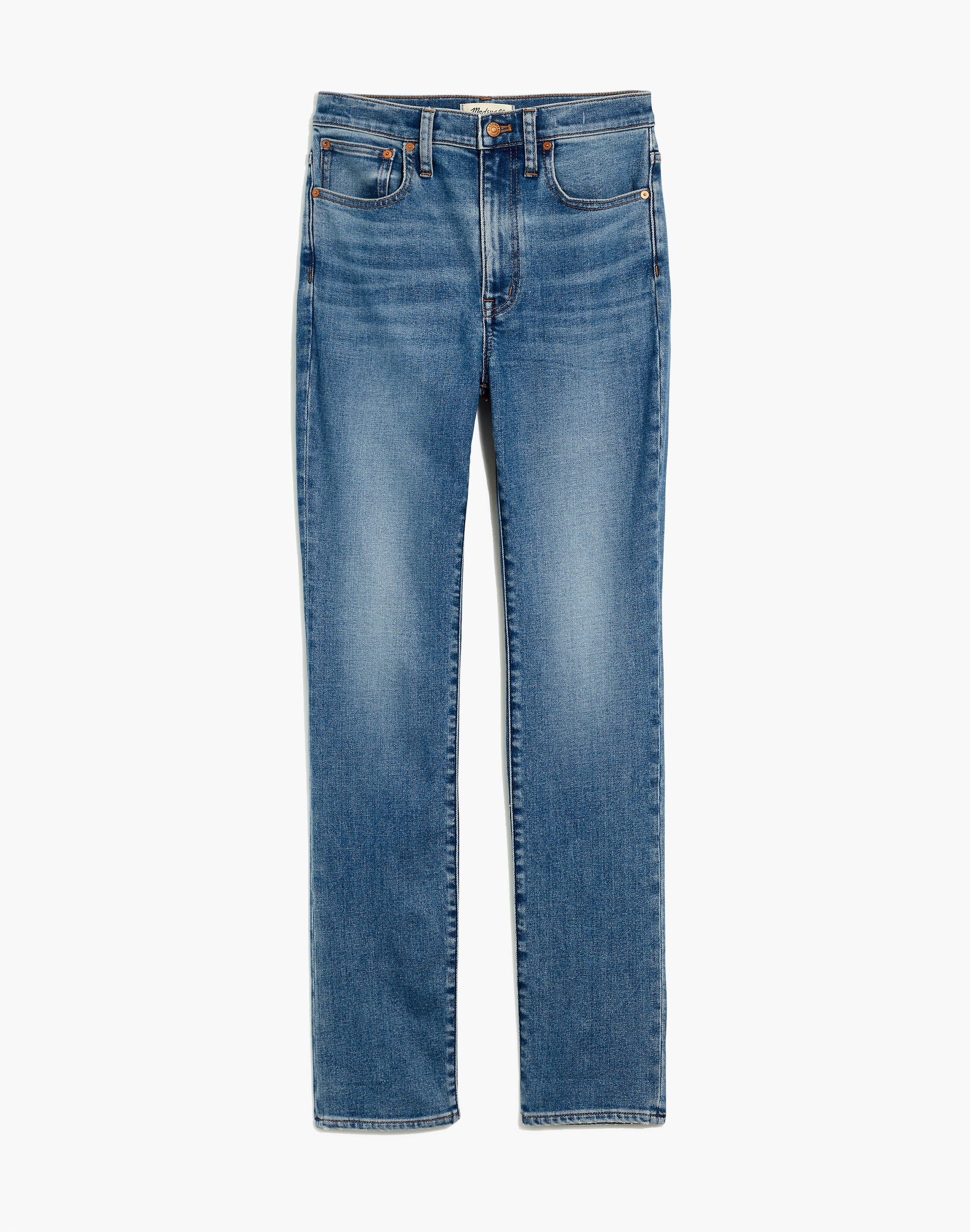 The Petite High-Rise Slim Boyjean in Carroll Wash: Instacozy Edition