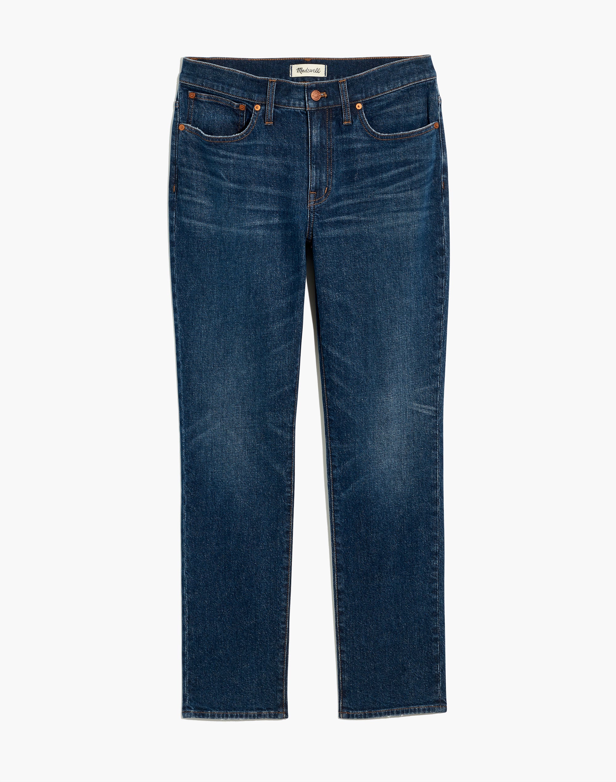 Tall Tomboy Straight Jeans in Callan Wash