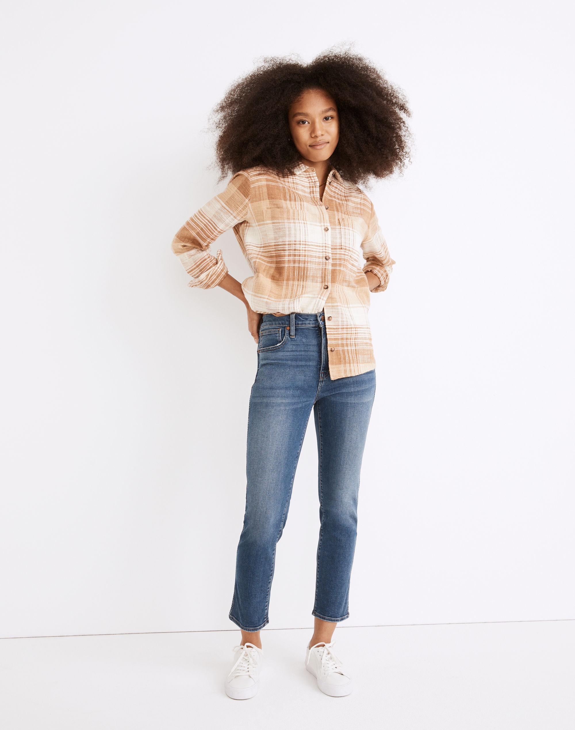 Stovepipe Jeans in Dearham Wash