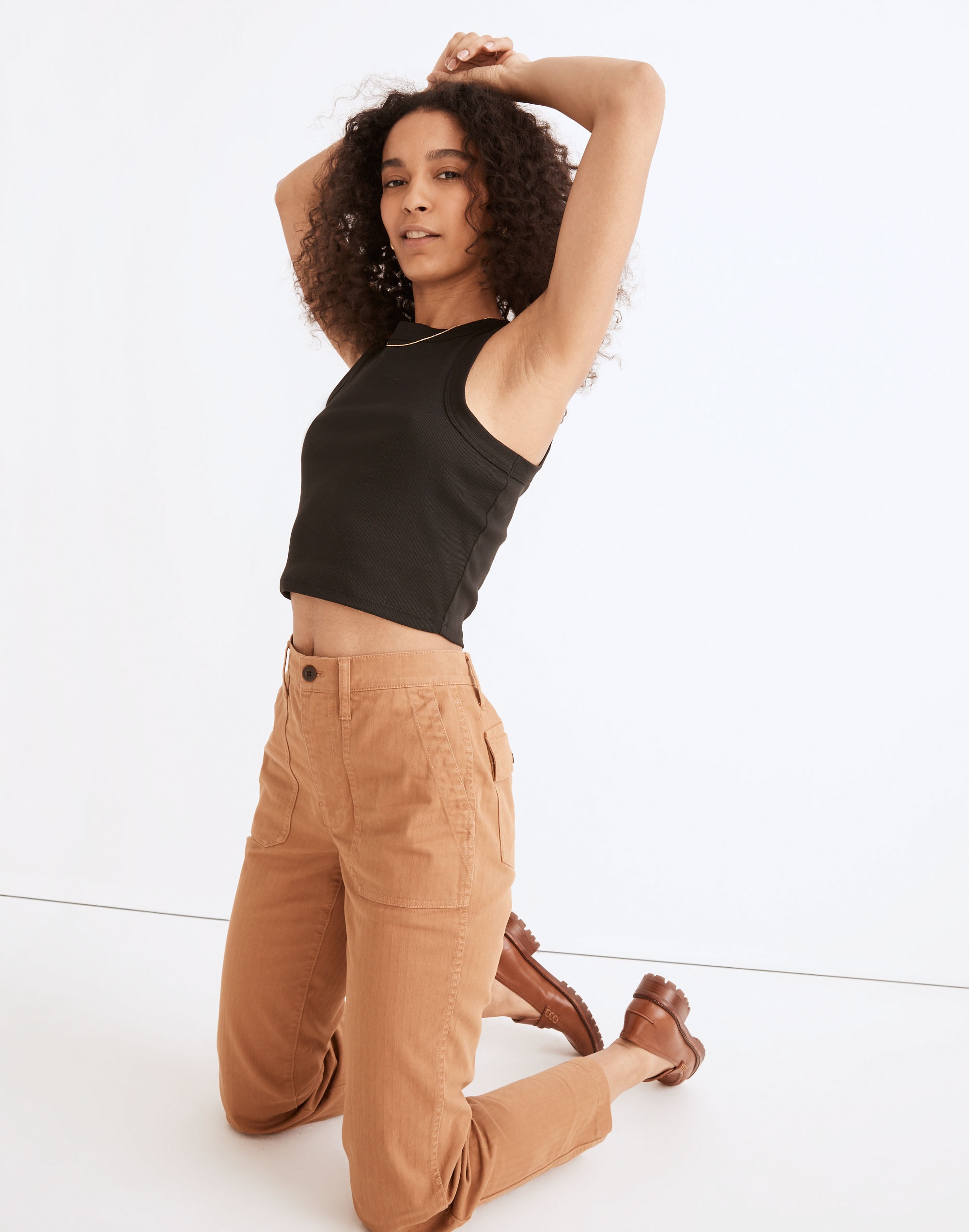 The Perfect Vintage Straight Workwear Pant