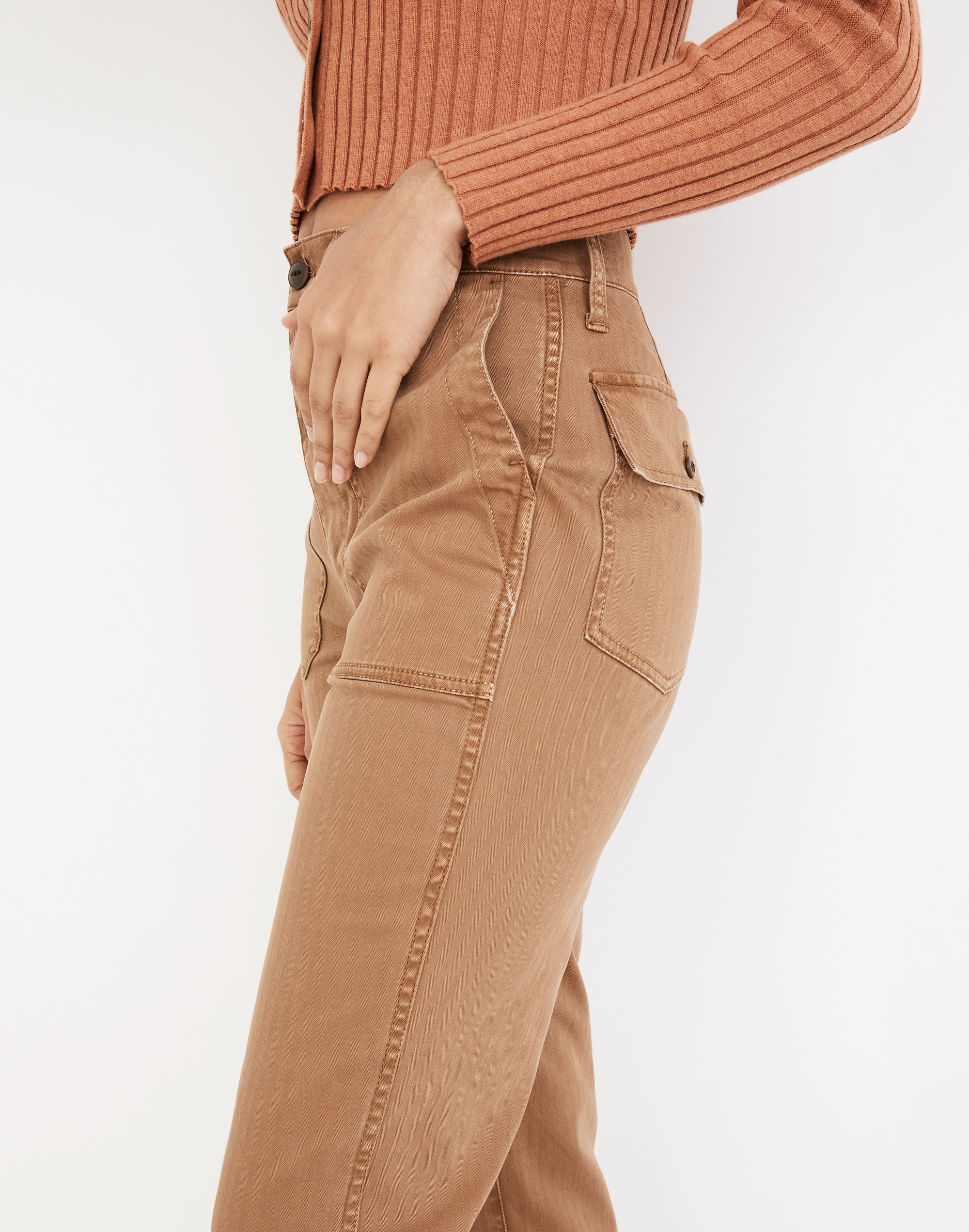 The Petite Perfect Vintage Straight Workwear Pants