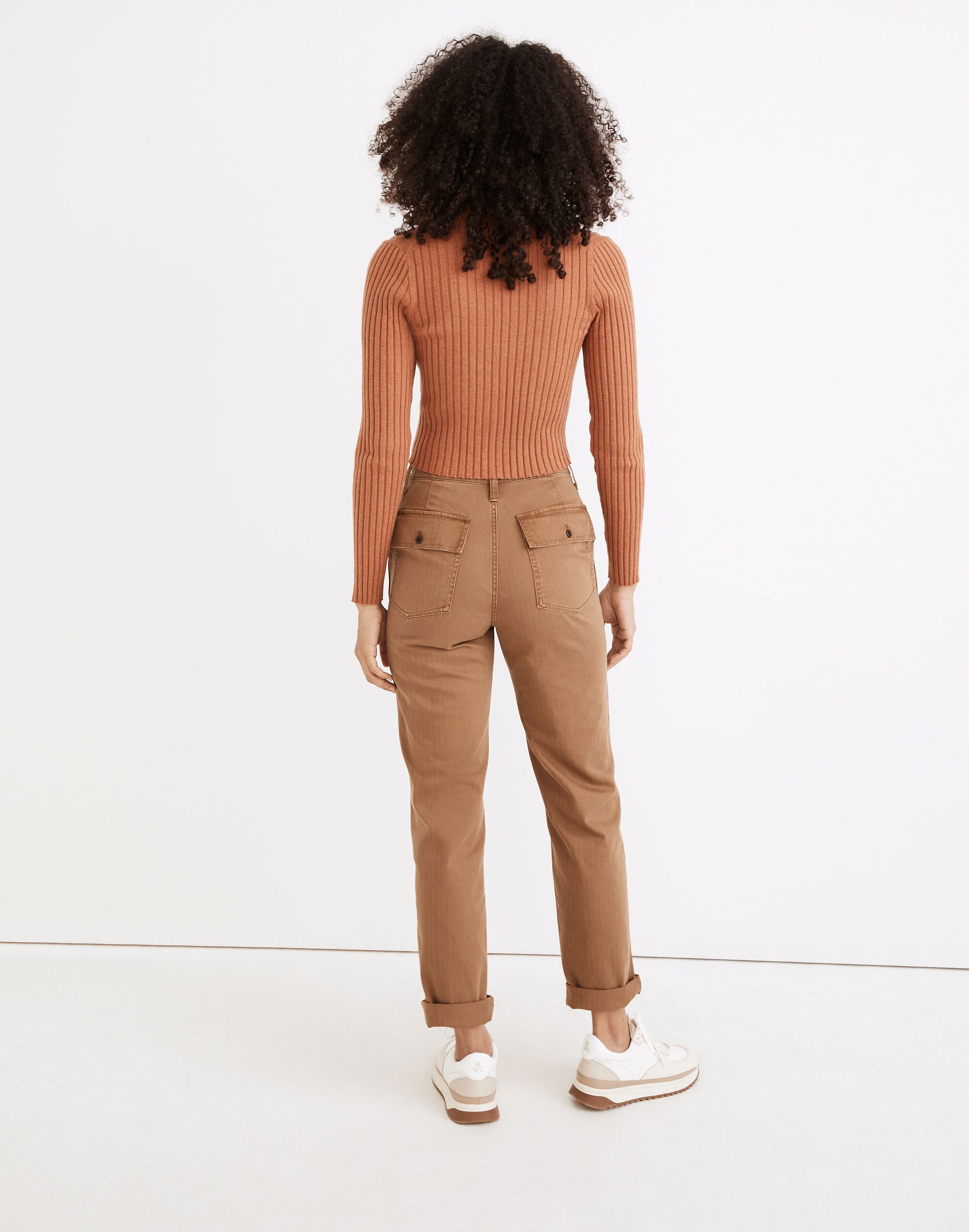 The Petite Perfect Vintage Straight Workwear Pants