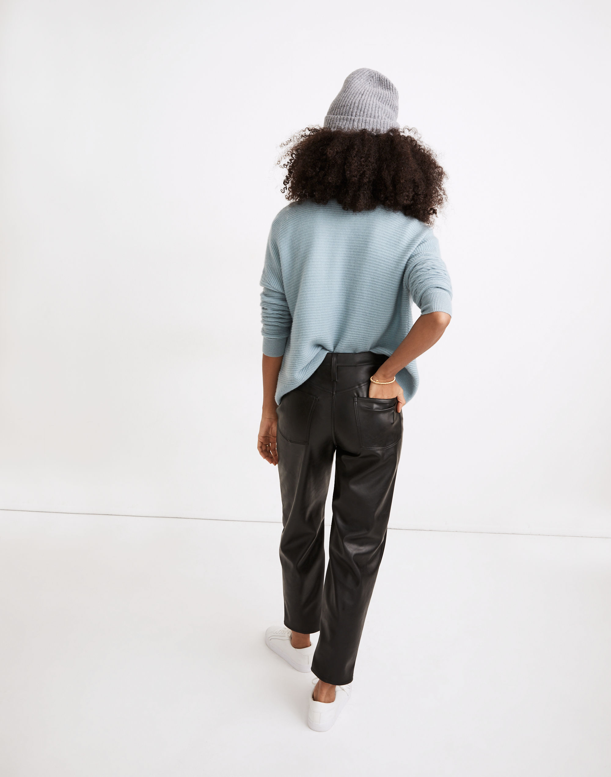 Vegan Leather Balloon Pants