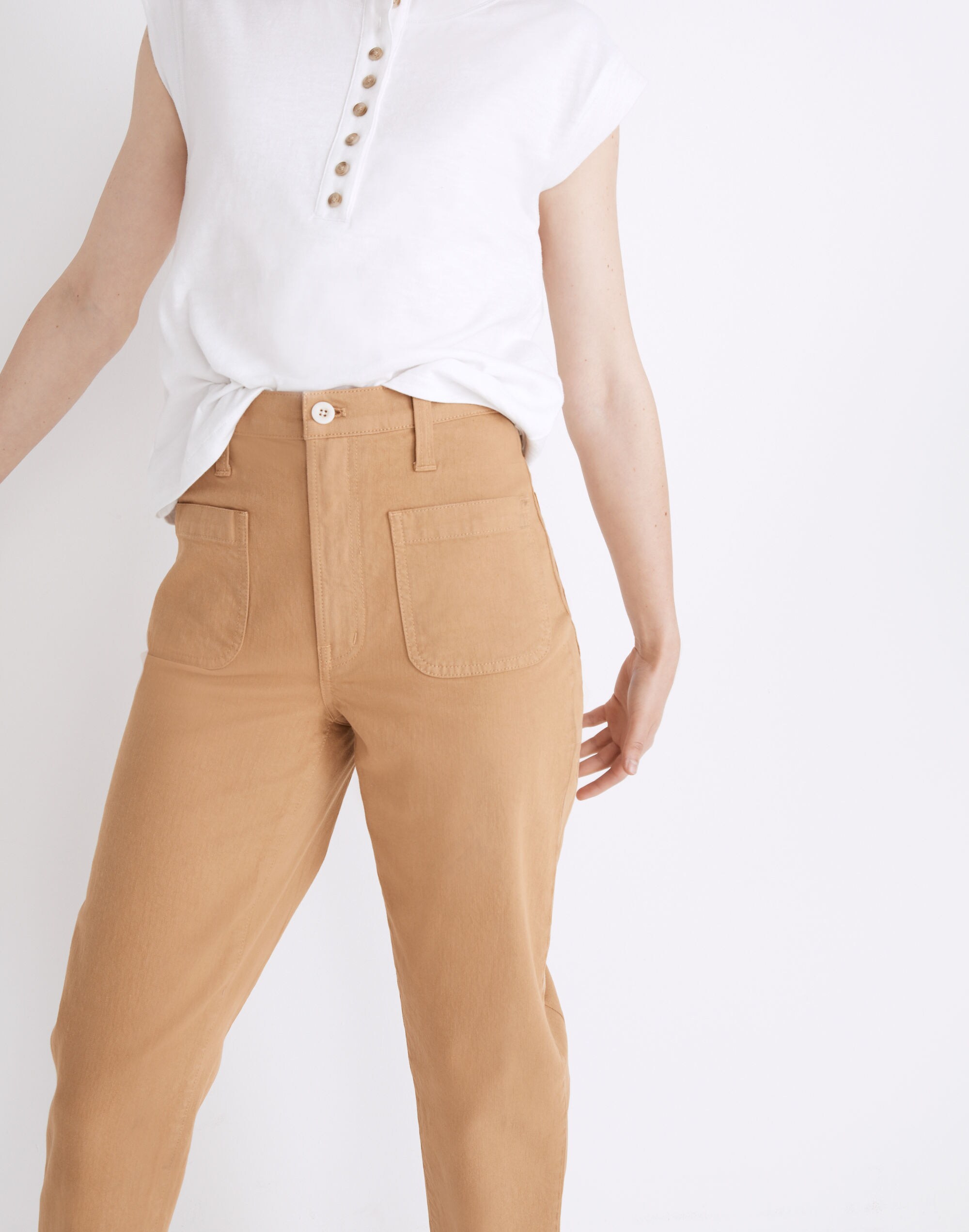 Garment-Dyed Balloon Pants: Patch Pocket Edition