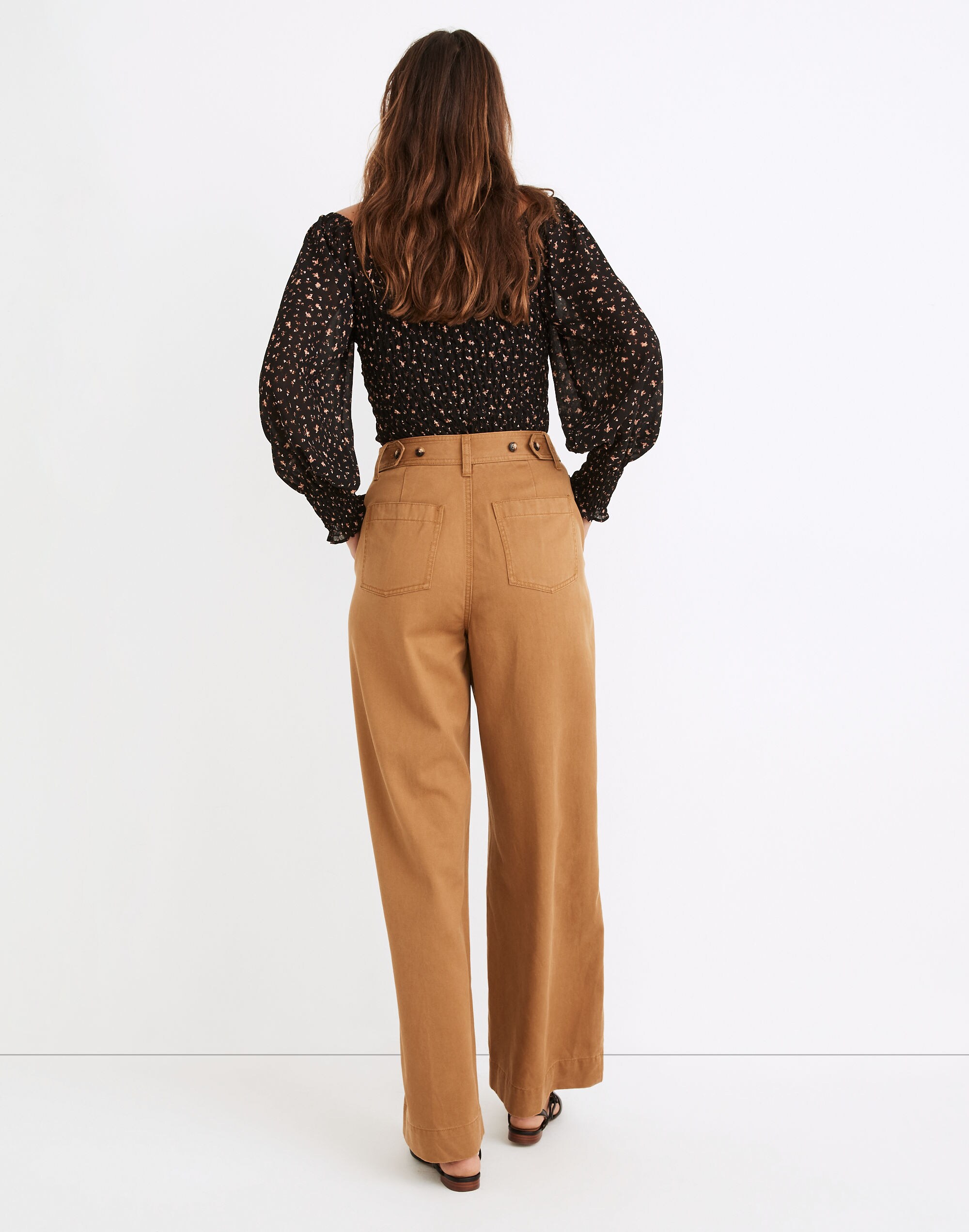 Corwin Pleated Straight Pants