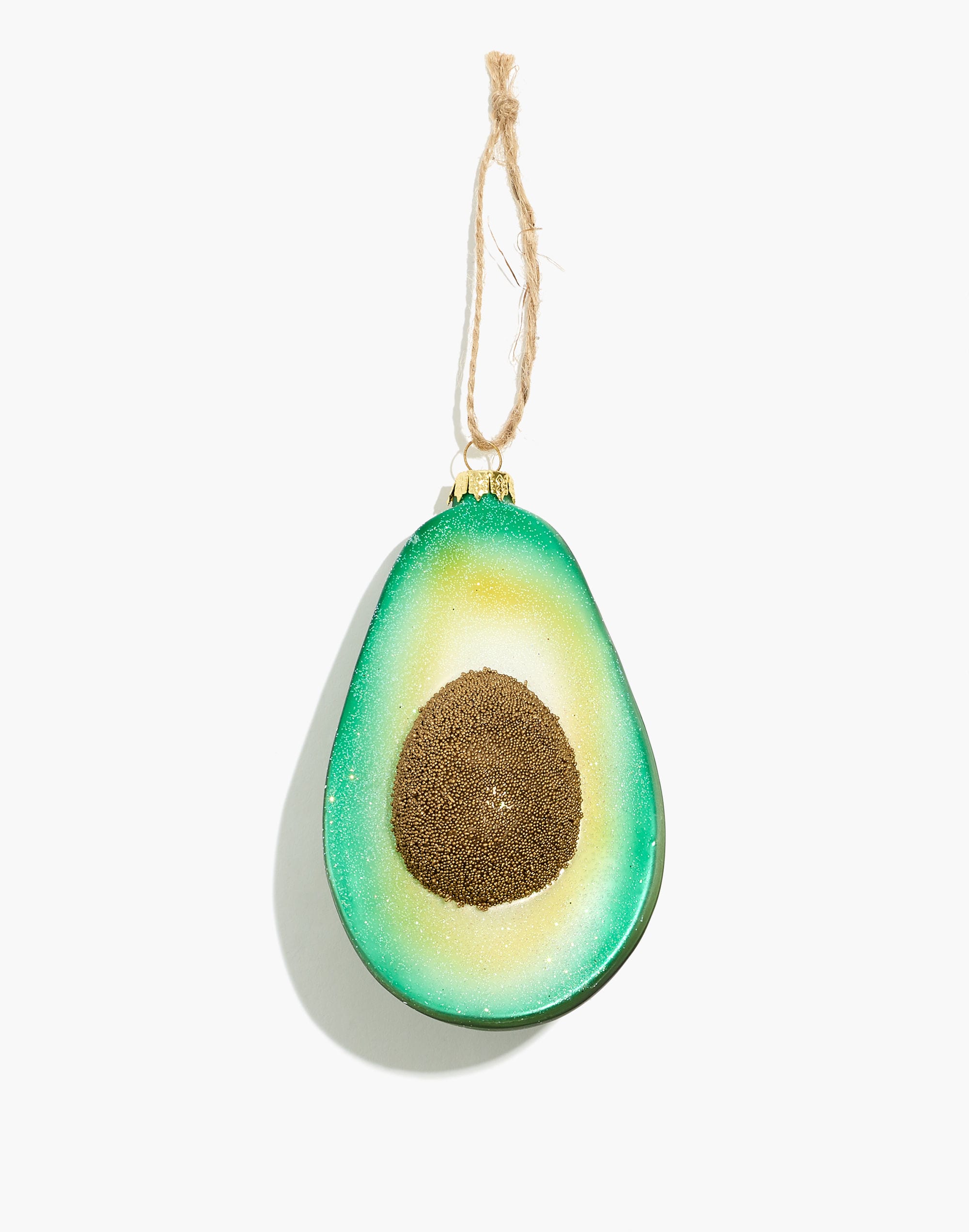 Mw Cody Foster&trade; Glass Avocado Ornament In Green