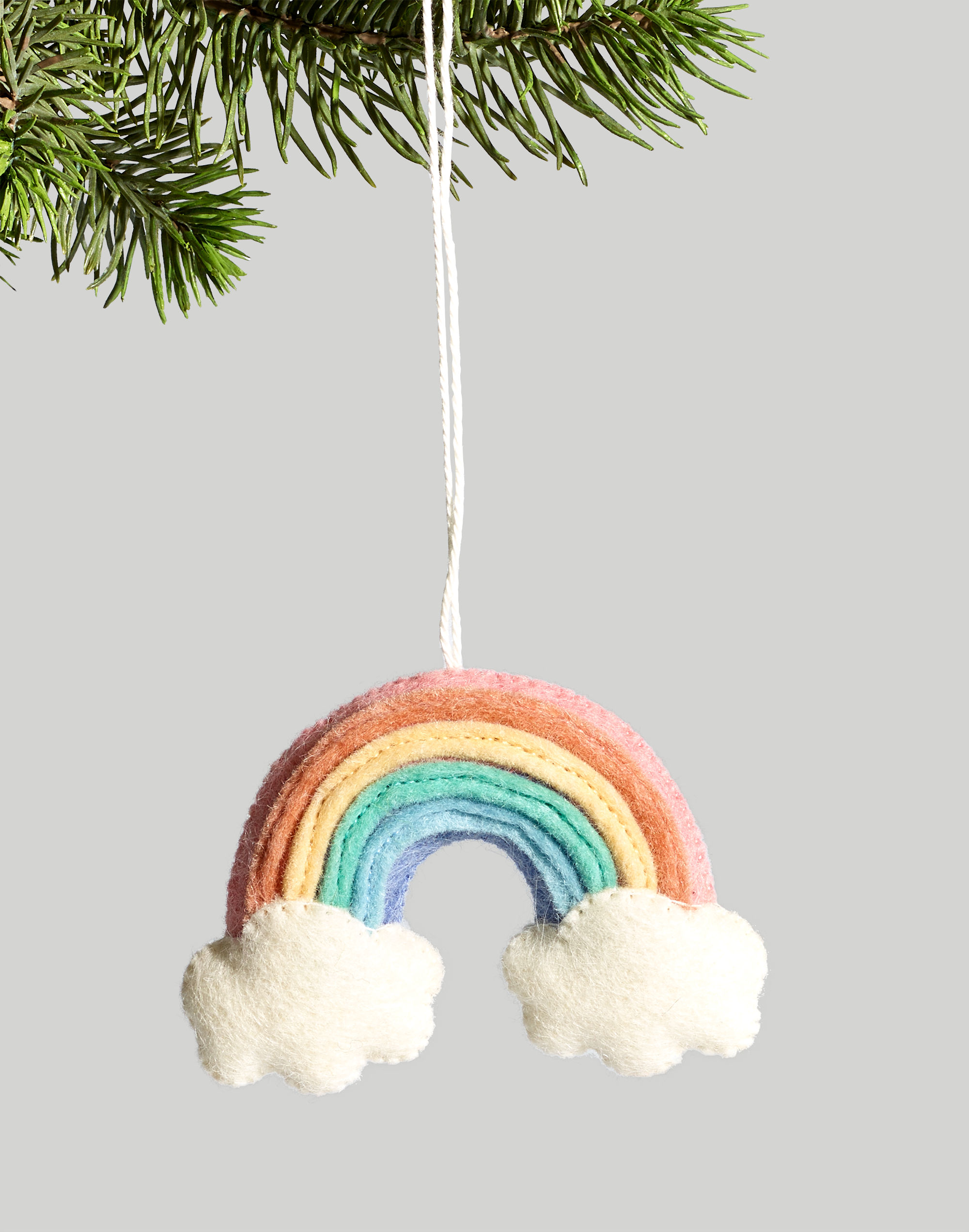 Craftspring Felt Rainbow Ornament