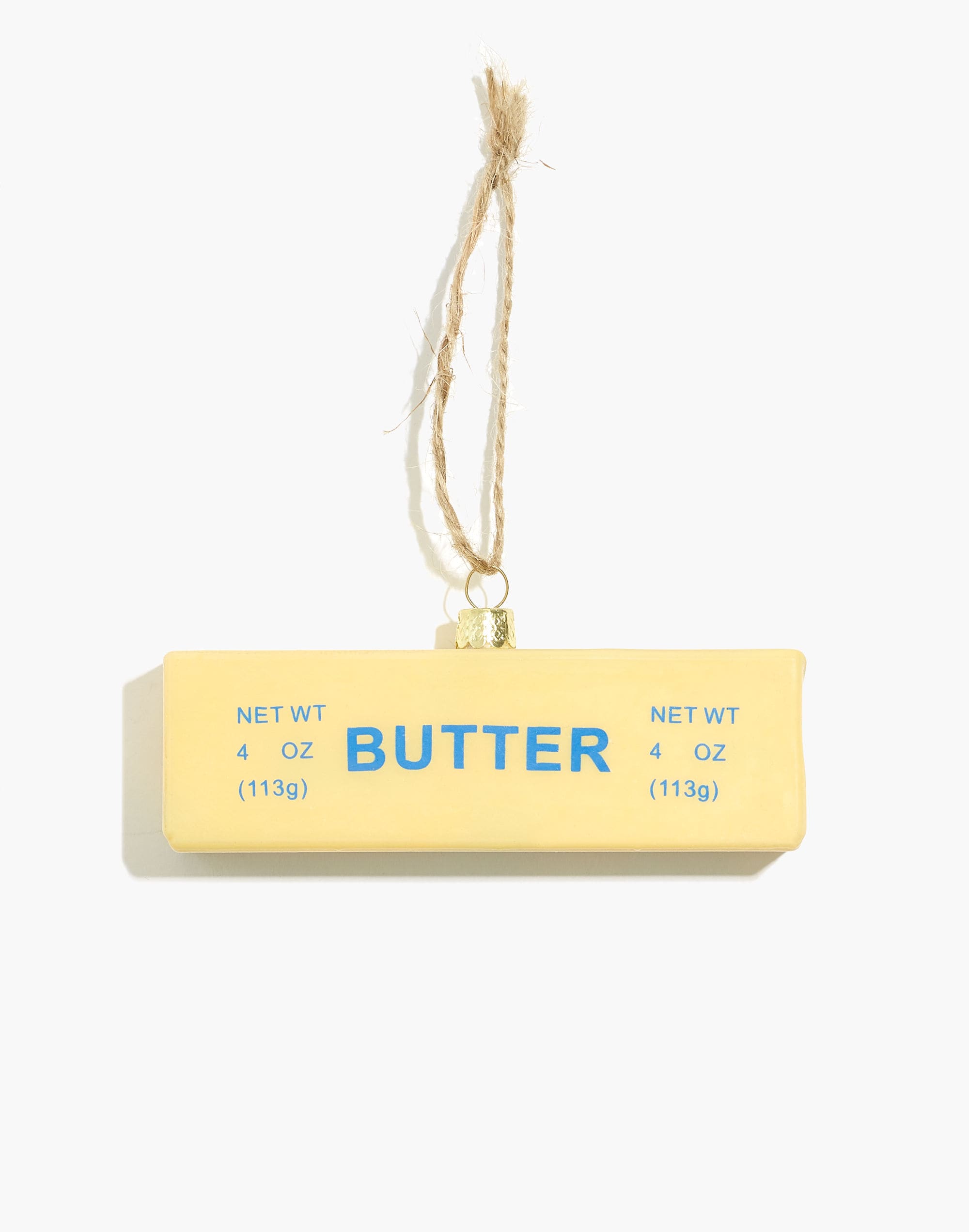 Cody Foster&trade; Glass Stick of Butter Ornament