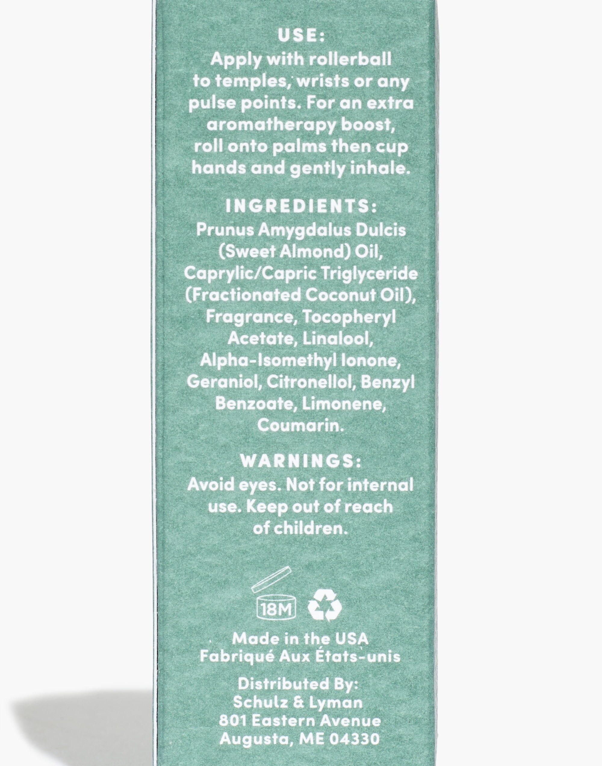 Aromatherapy Essential Oil Roll-On