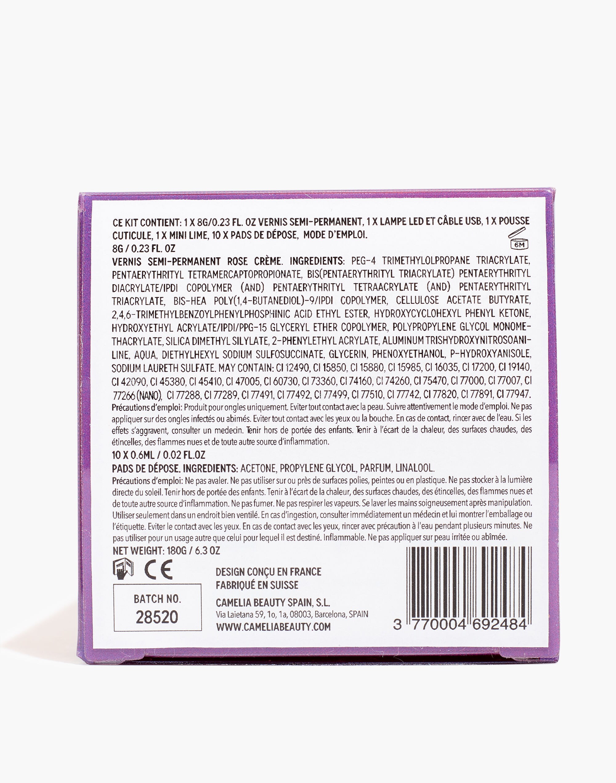 Le Mini Macaron Mini At-Home Gel Manicure Kit