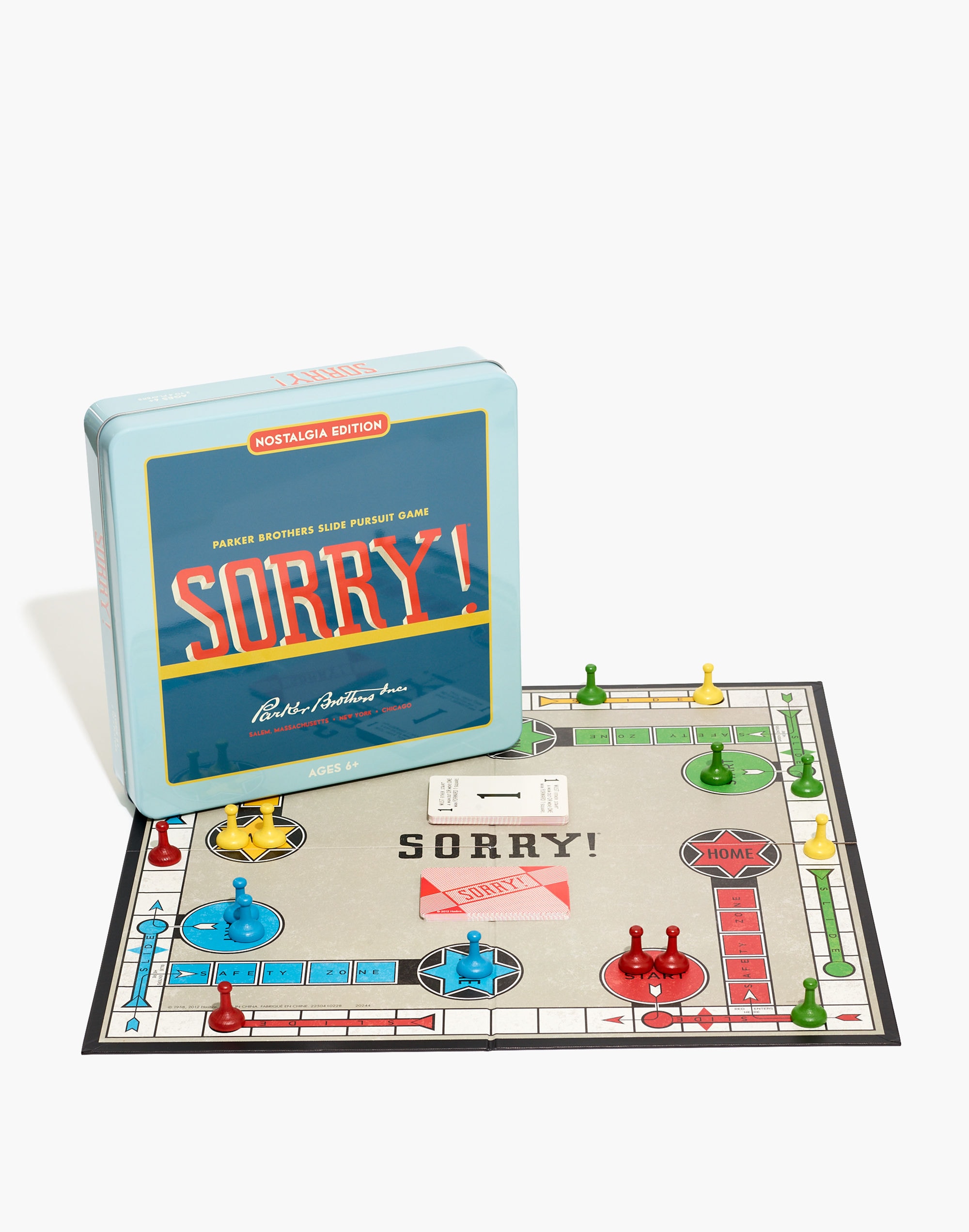 Sorry Nostalgia Tin Game