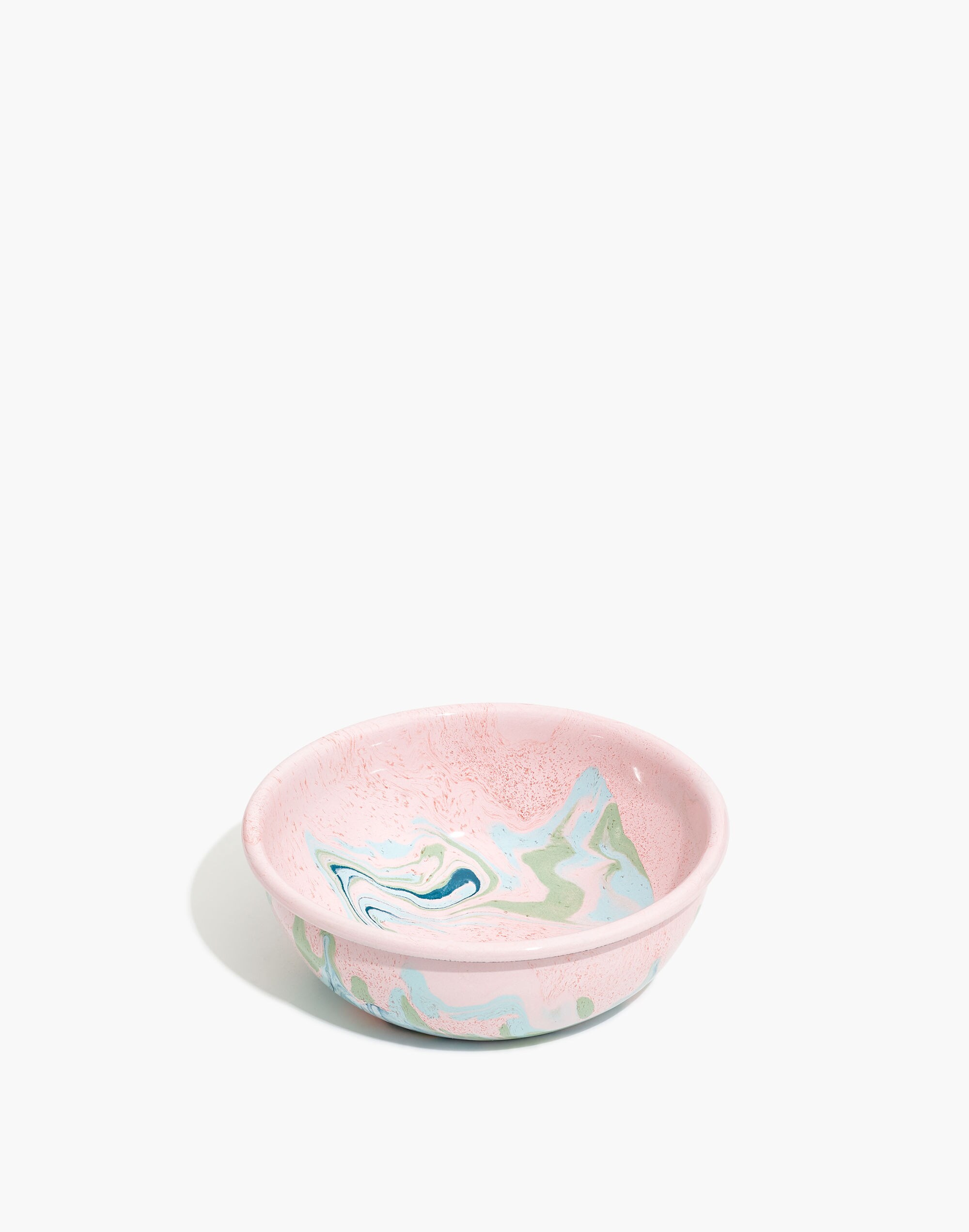 Bornn Marble Enamelware 24-Ounce Bowl