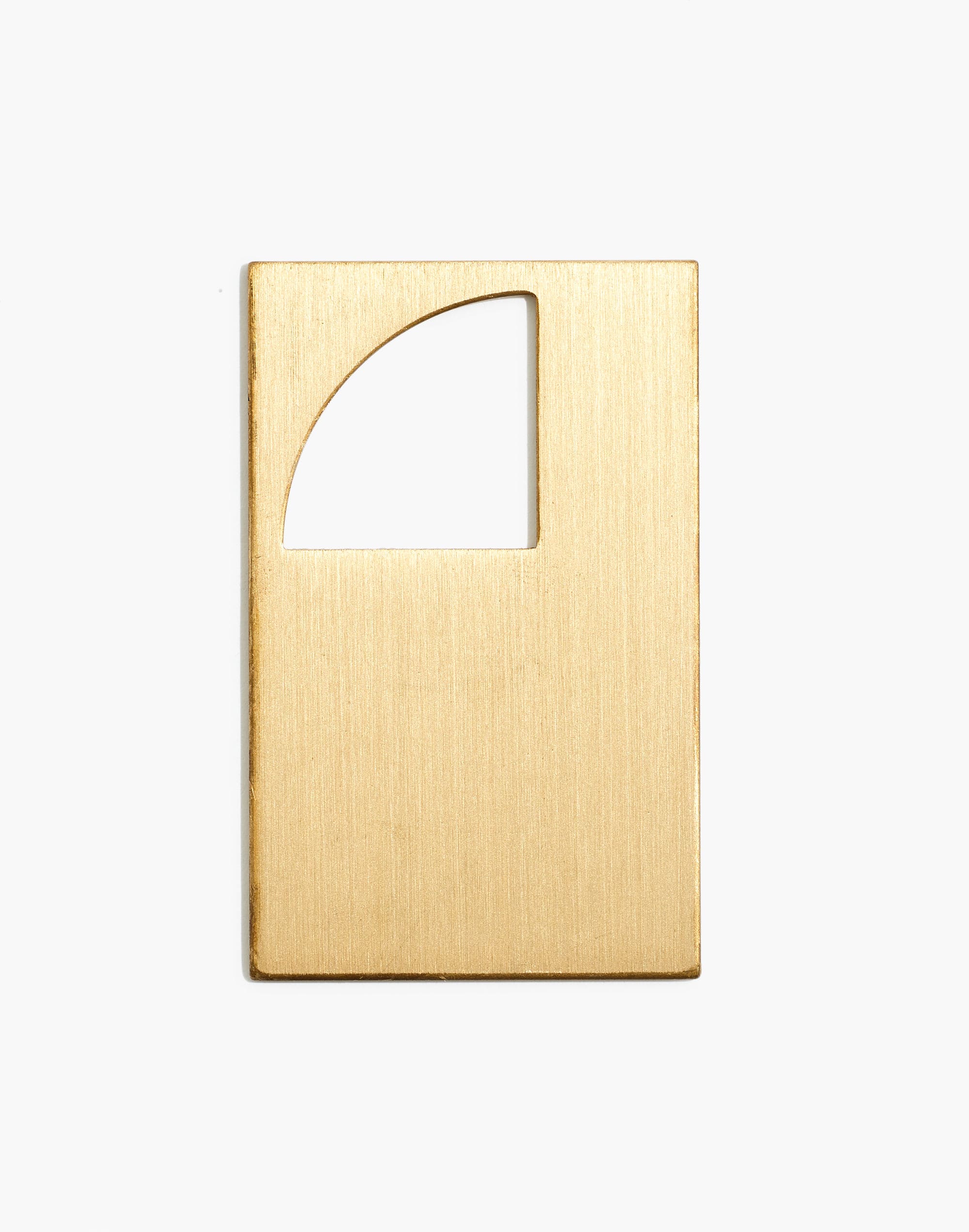 MoMA Brass Divine Proportion Bottle Opener