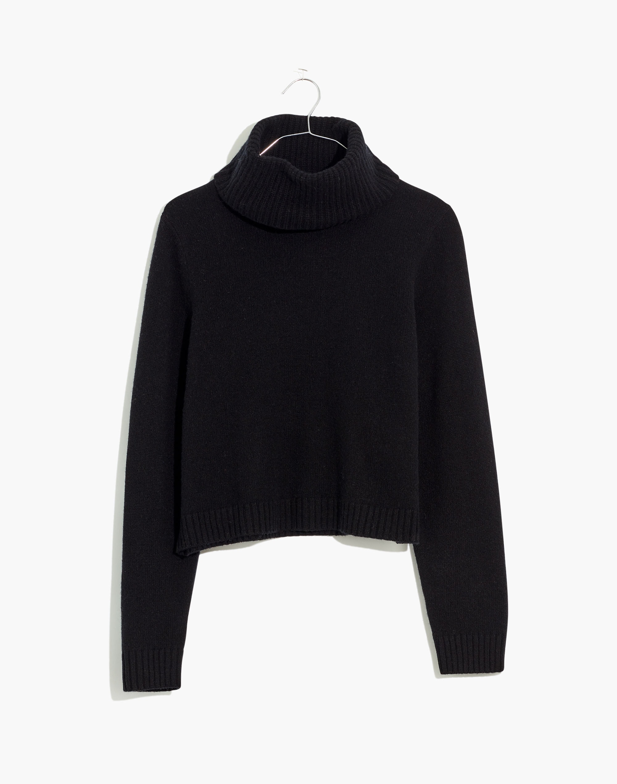 (Re)sourced Cashmere Crop Turtleneck Sweater
