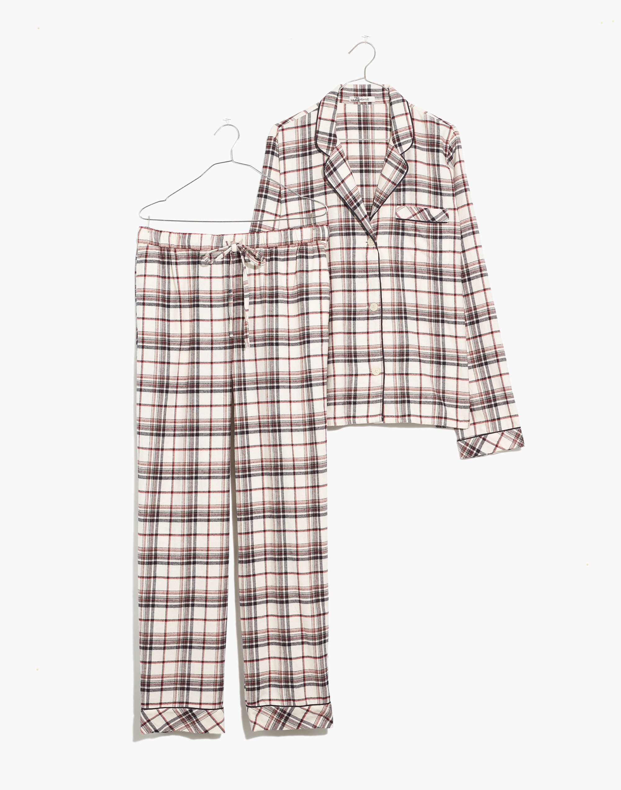 Flannel Bedtime Pajama Set in Nordway Plaid