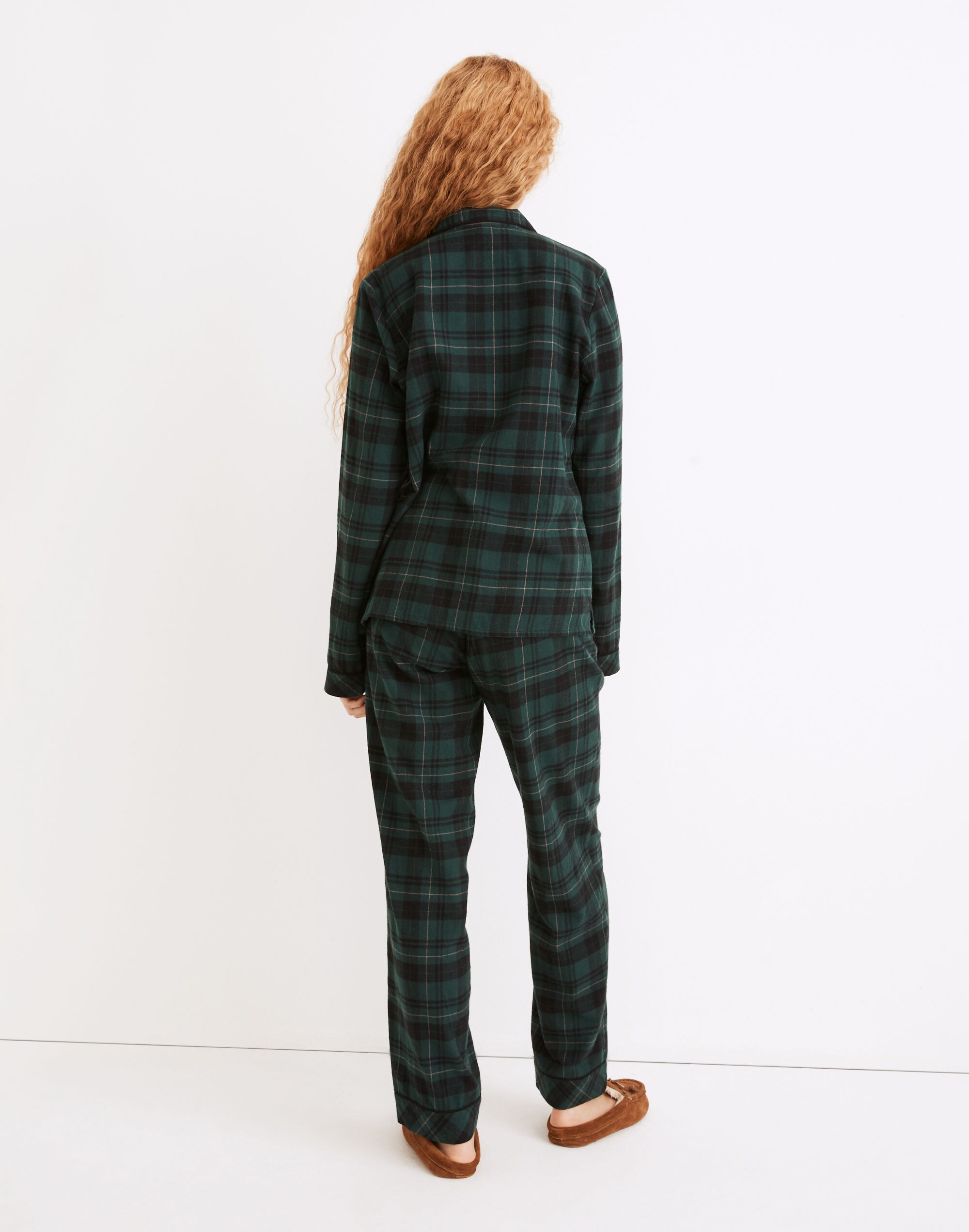 Flannel Bedtime Pajama Set in Reywood Plaid